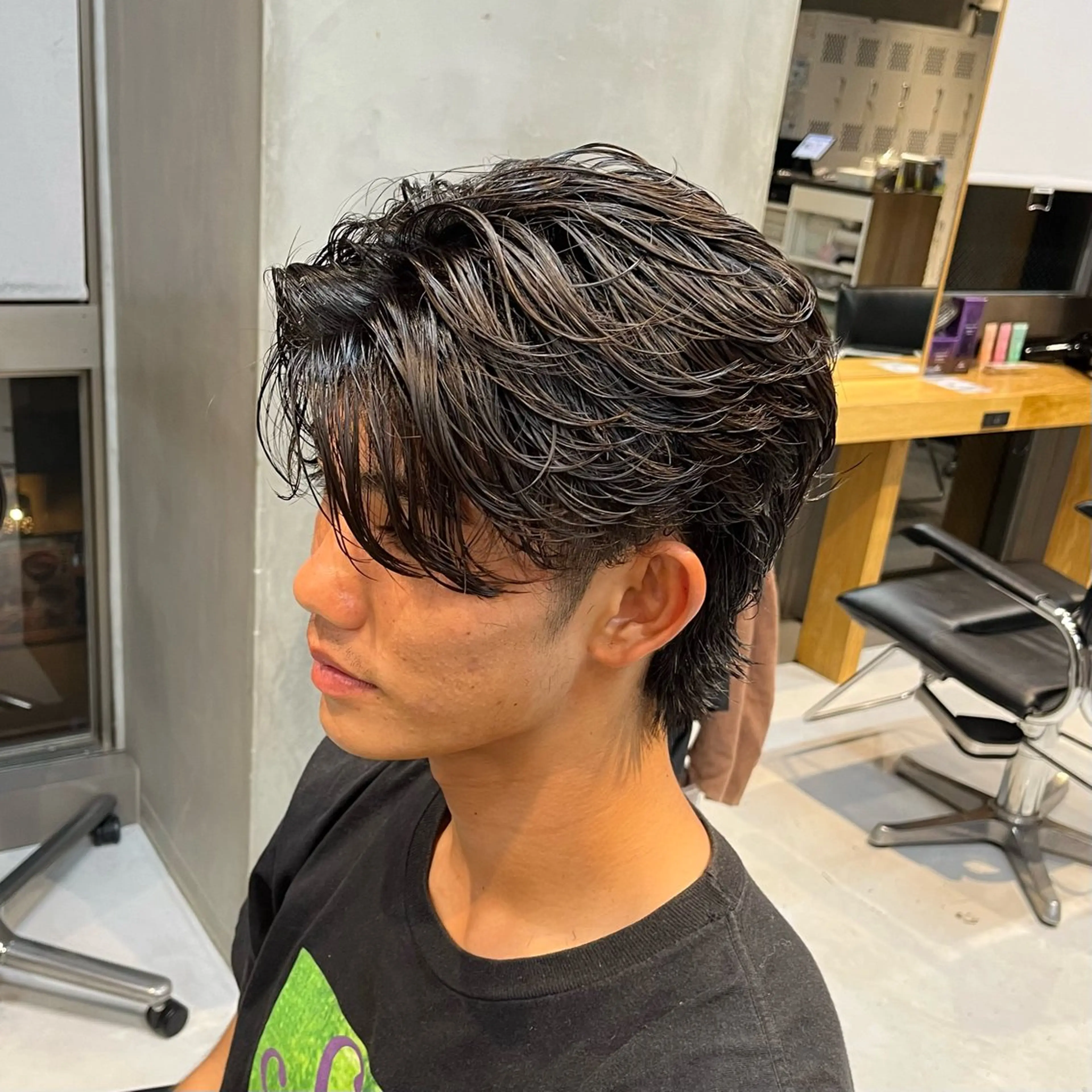 パーマ パーマ elima 調布所属・ちせ/ 透明感カラー /調布˚ 🦢₊✧のヘアスタイル