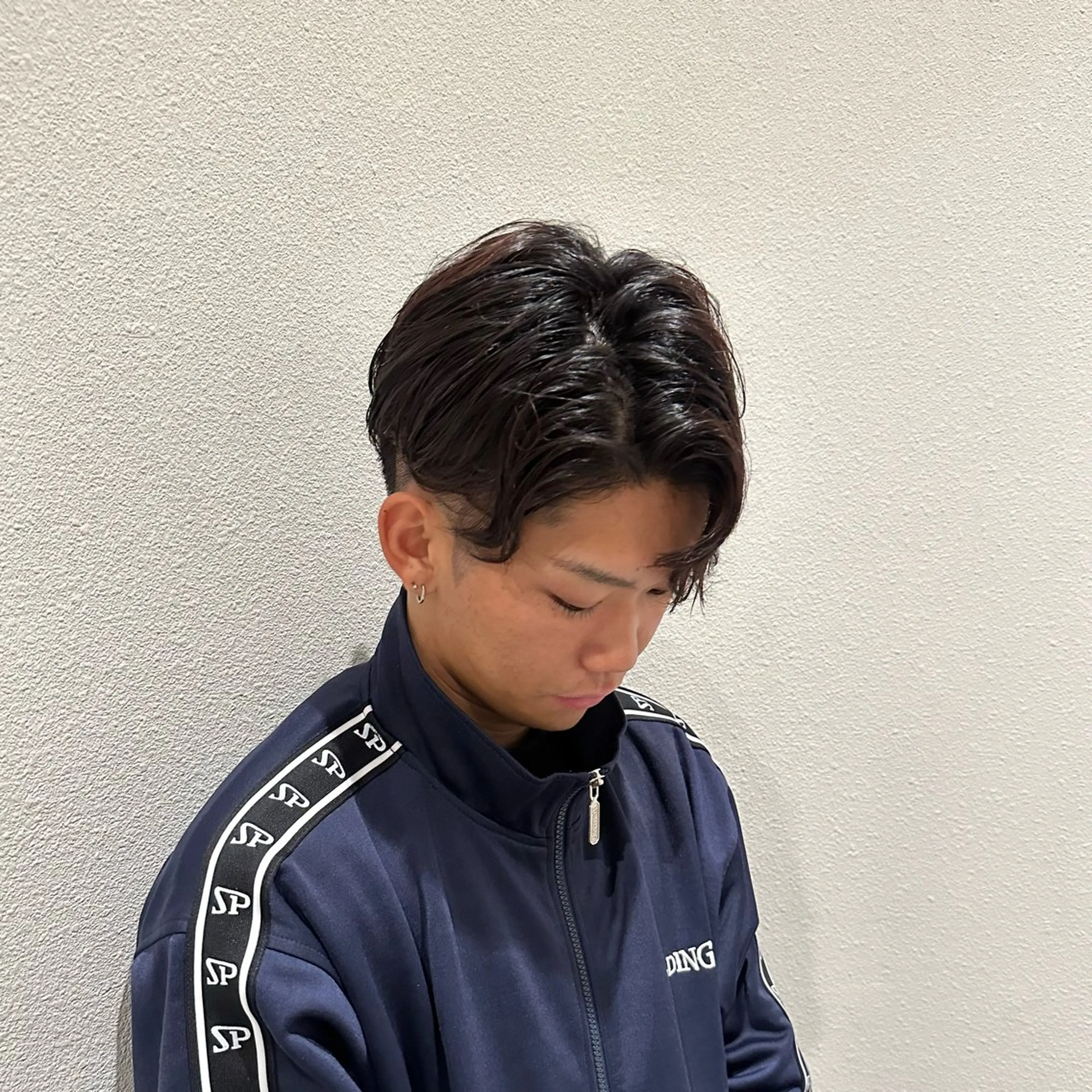 メンズ カット パーマ 柔らかいcolor ￤韓国￤🩰マユ🩰のヘアスタイル