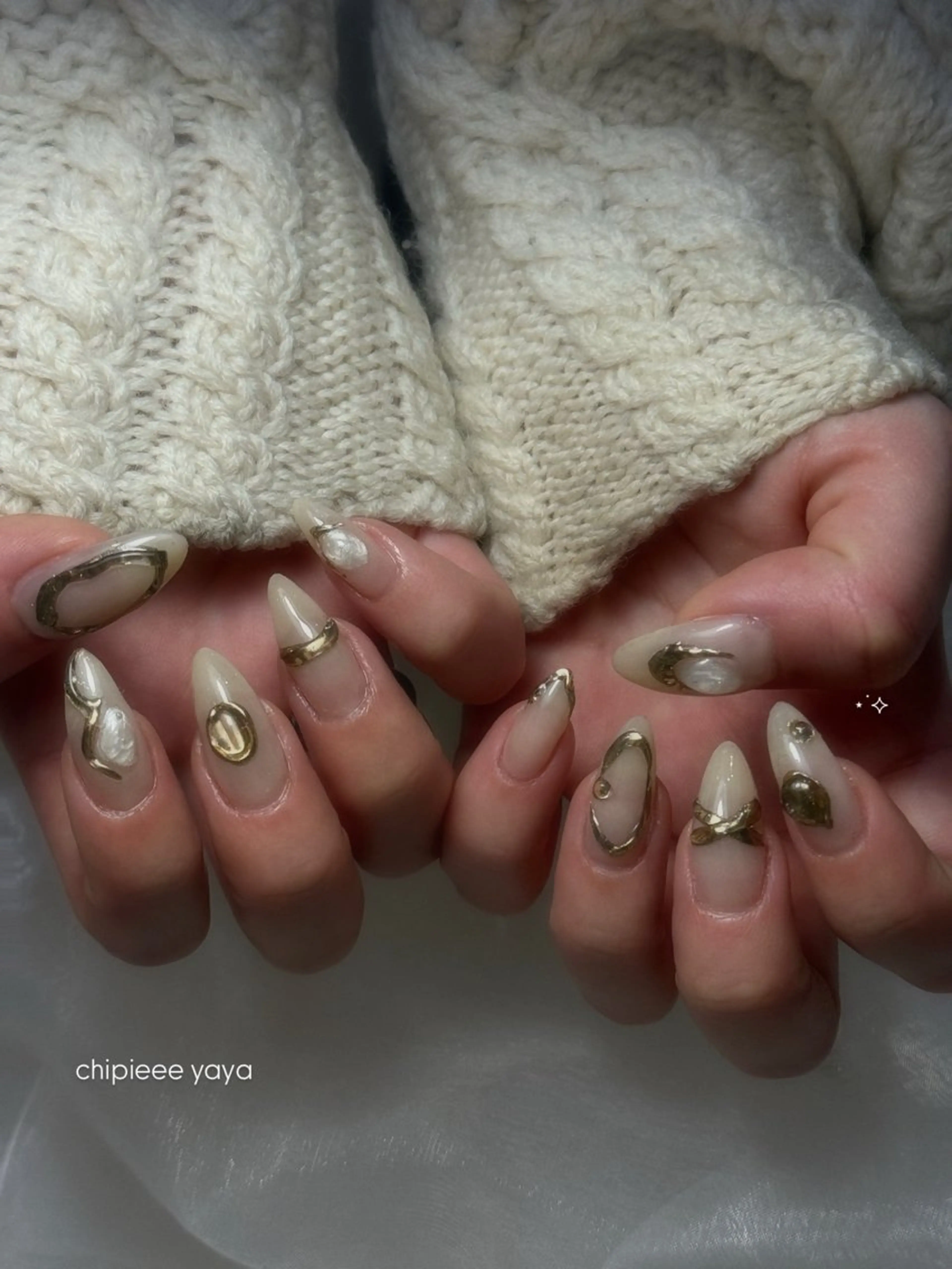 ネイル ハンドネイル Chipieee yayaのネイルデザイン