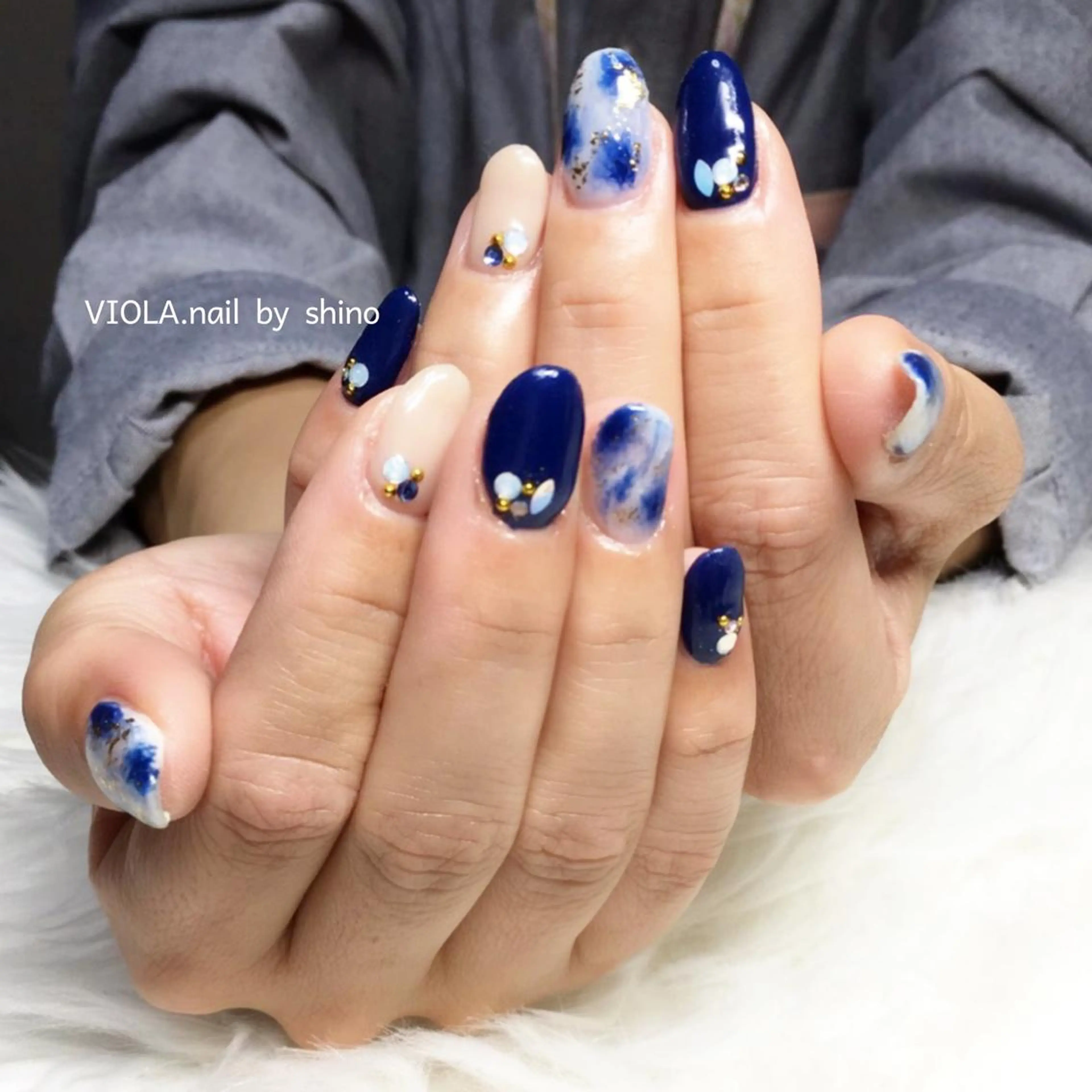 ネイル ハンドネイル VIOLA .nailのネイルデザイン