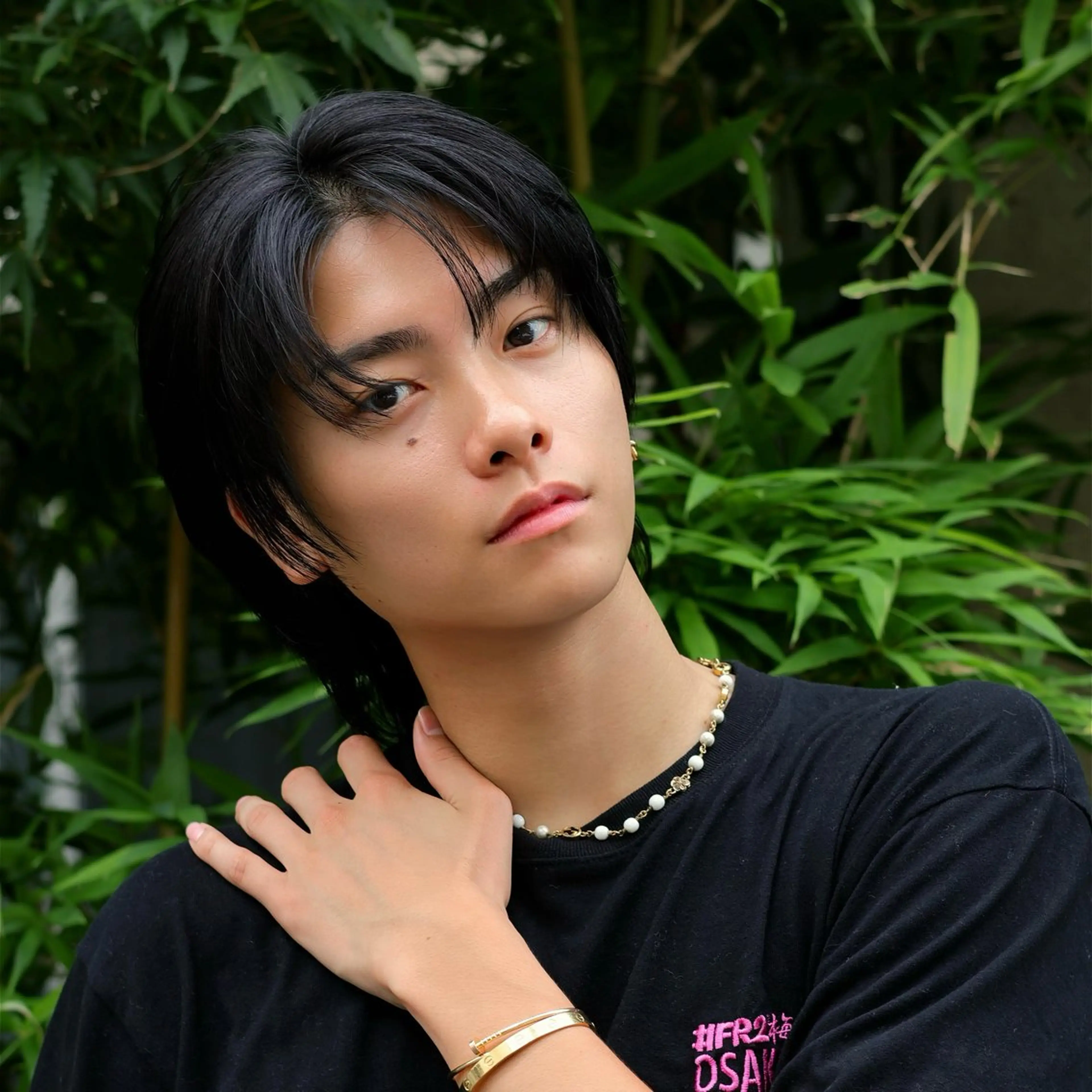 ショート メンズ センターパート 似合わせカット カット Ali'i men's salon所属・パーマ、カラー特化 園田翔大のヘアスタイル