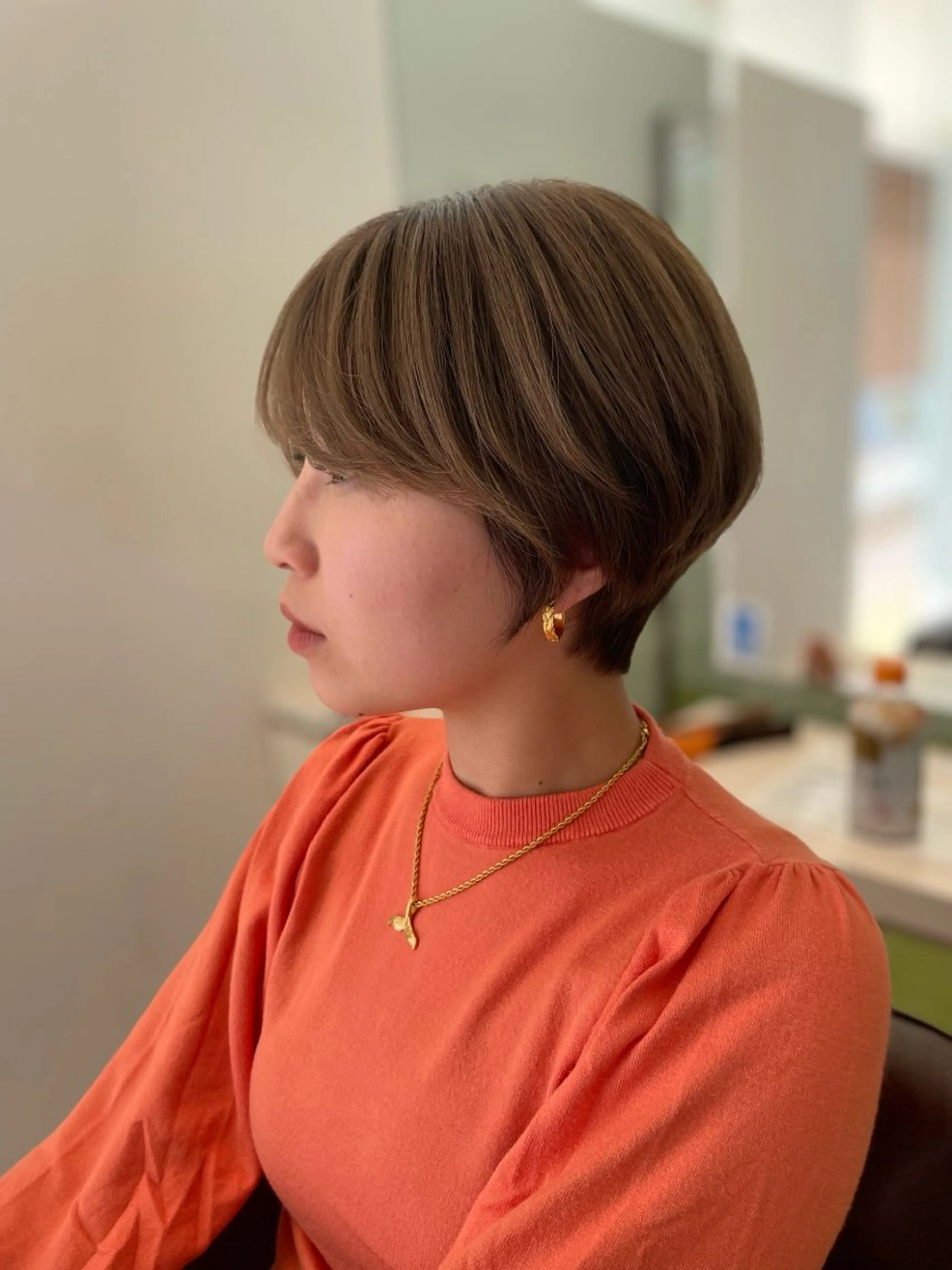 ショート 根本 龍也のヘアスタイル