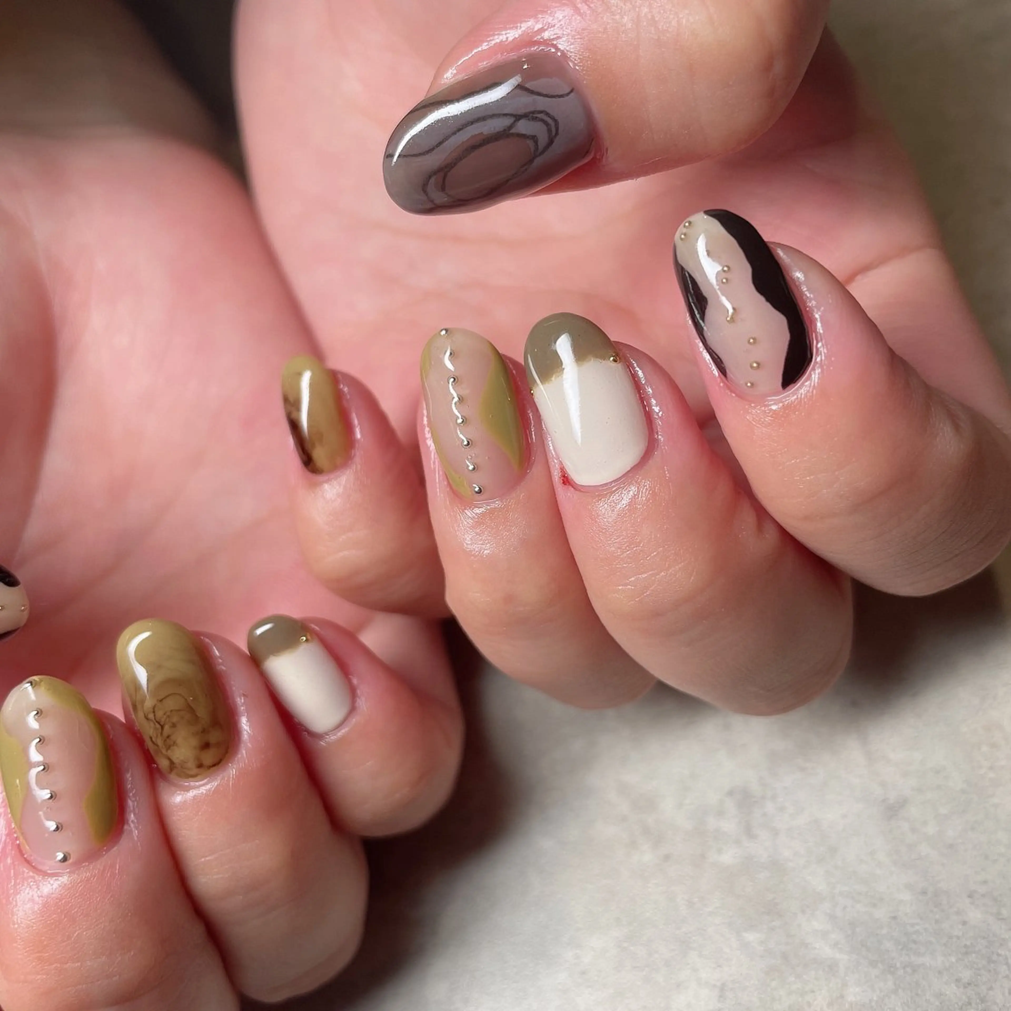 ネイル ハンドネイル lilbondir. chiharuのネイルデザイン