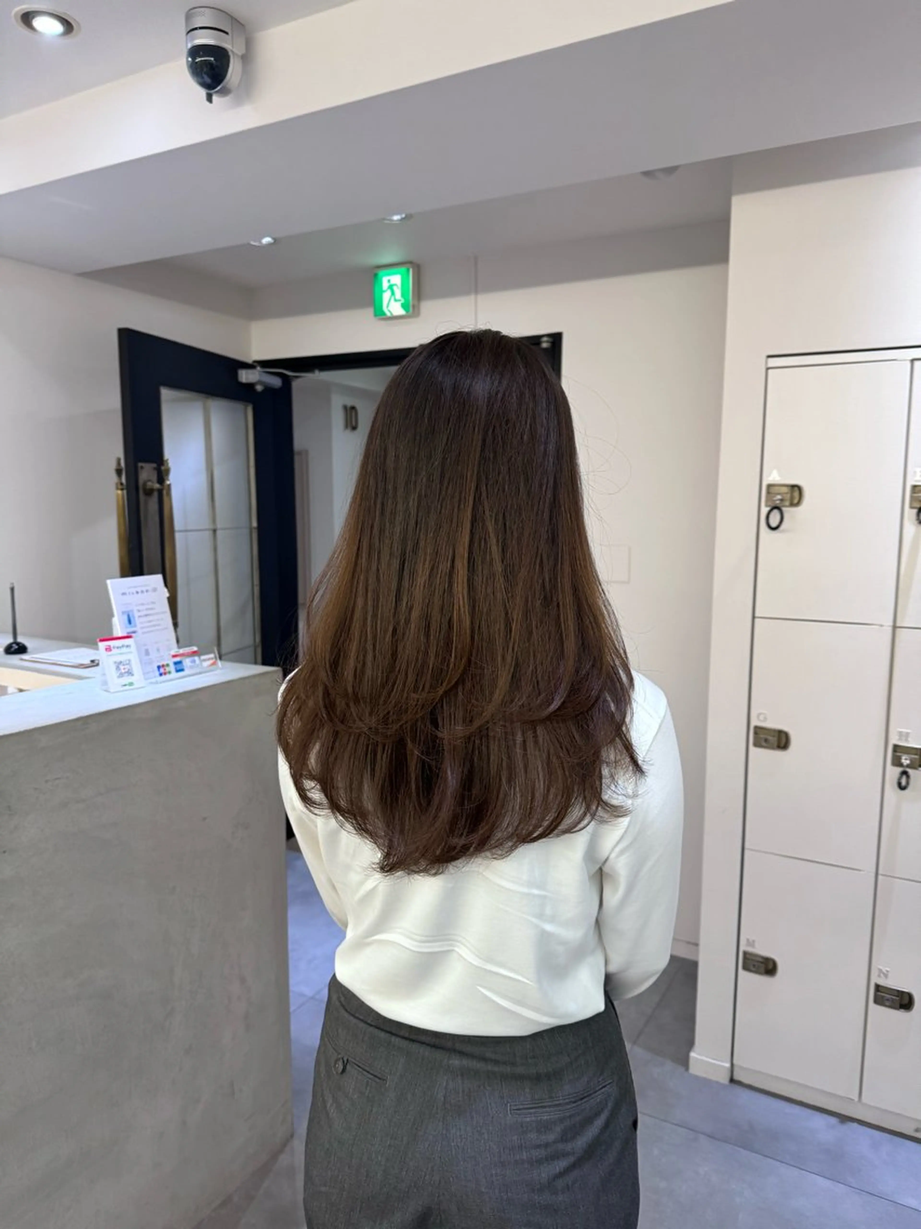 ロング ヘアカラー トリートメント AHNKISM所属・髪質改善/艶カラー HANAのヘアスタイル