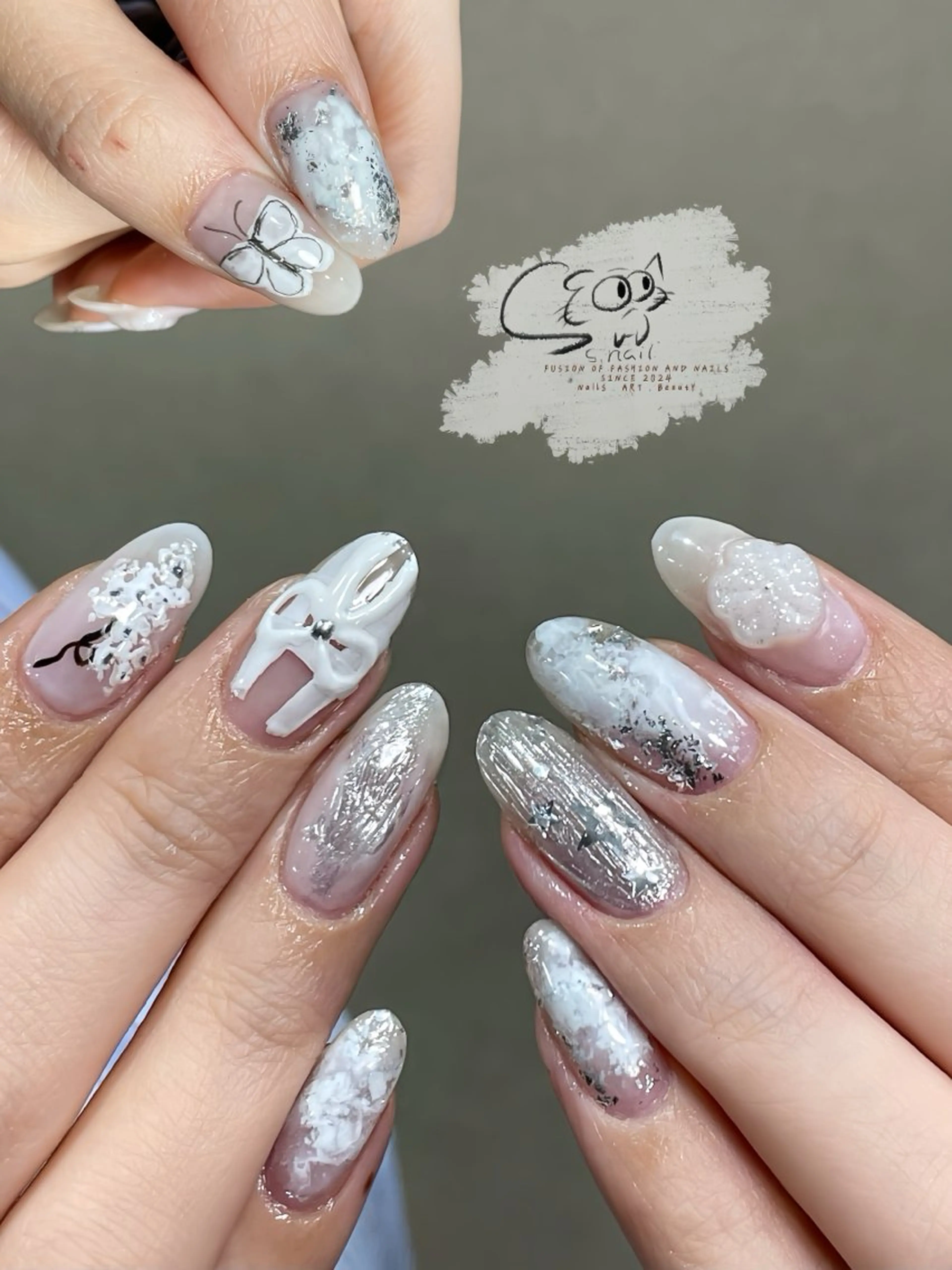 ネイル アートネイル チークネイル フレンチネイル グラデーション マグネットネイル ハンドネイル S.nail所属・S.nail _のネイルデザイン
