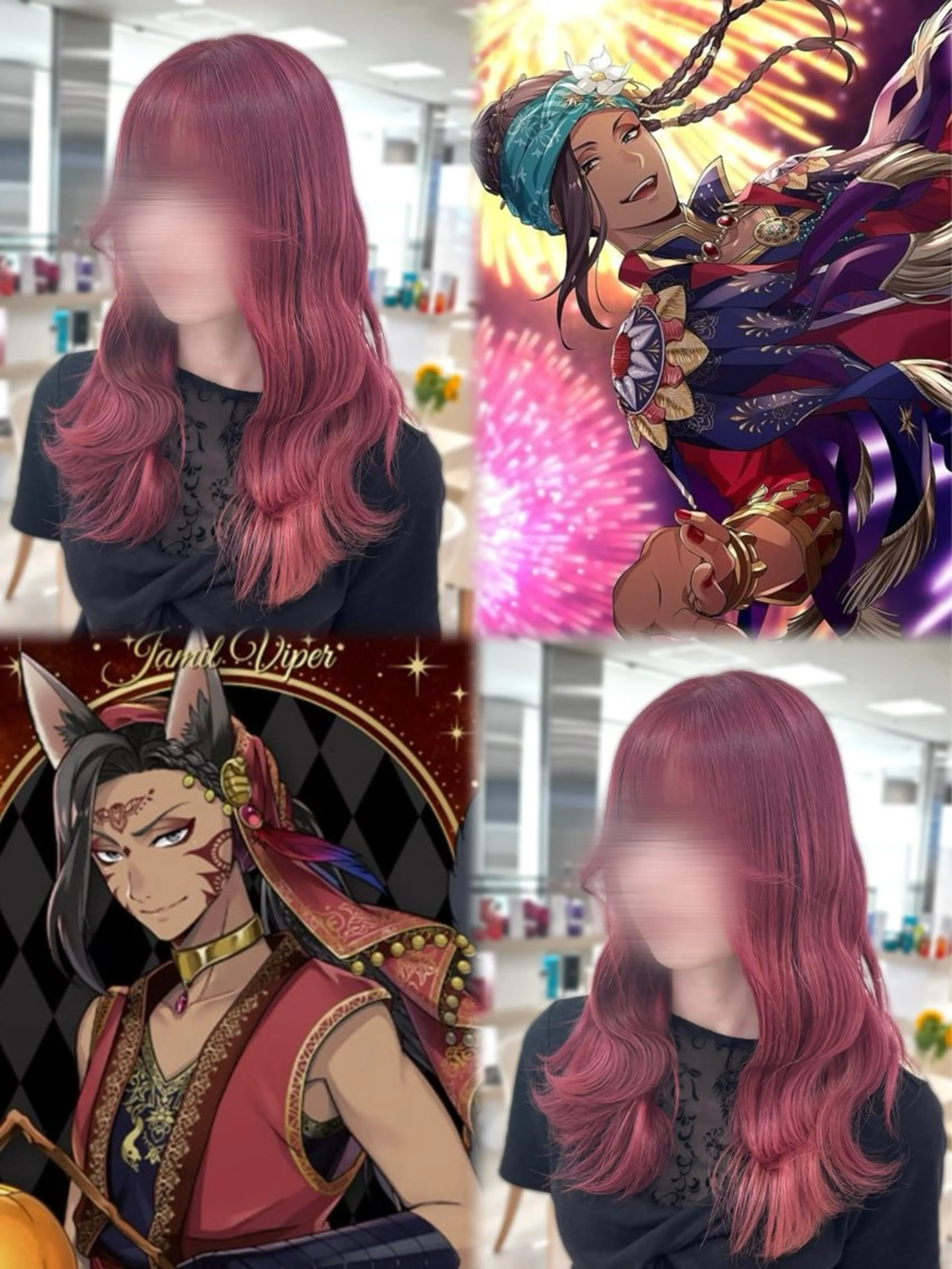 ロング カラー カット ヘアカラー 推し活/韓国/ブリー チカラーminamiのヘアスタイル