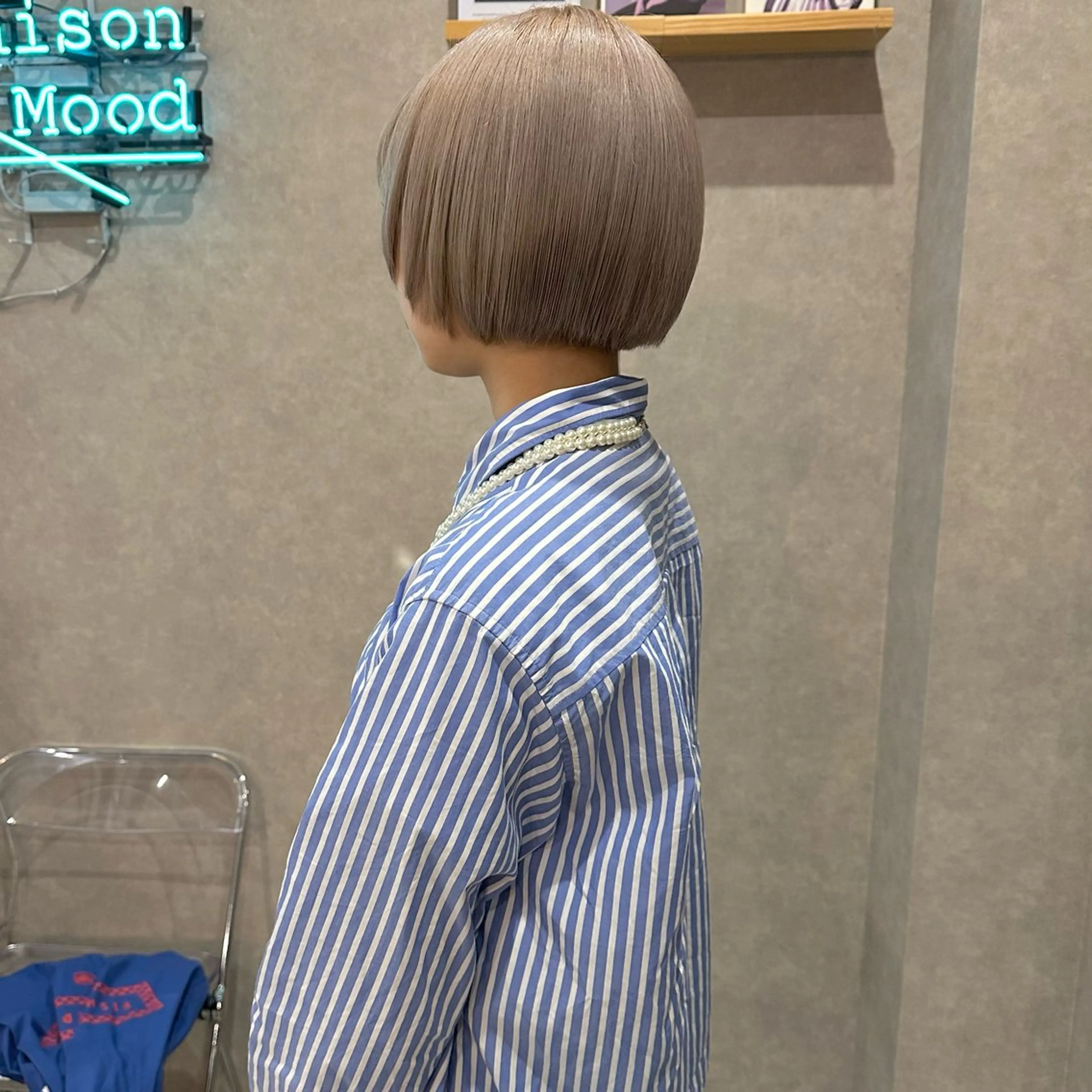 ショート カラー はちすか るかのヘアスタイル