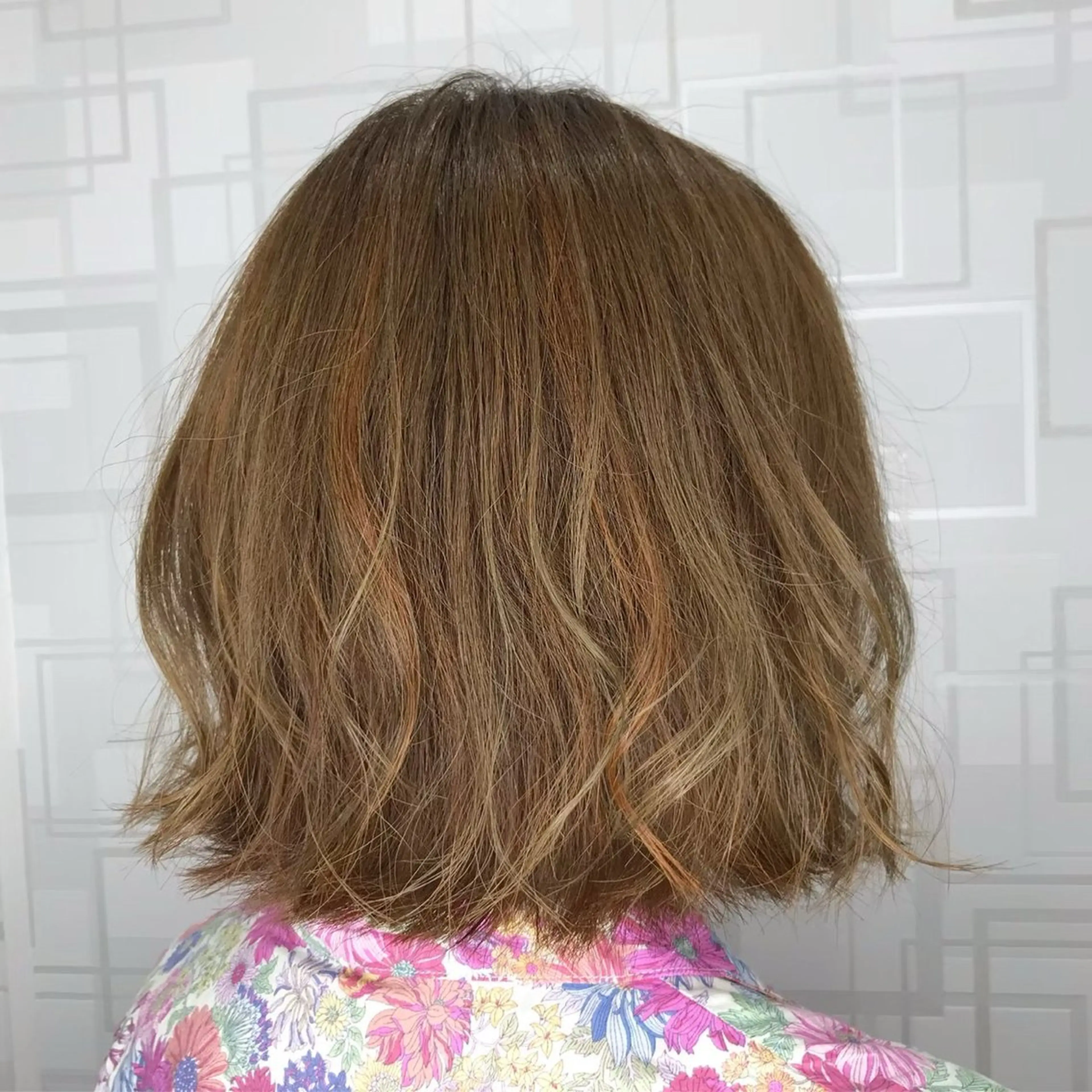 ミディアム カラー 🎀飯野 心咲のヘアスタイル