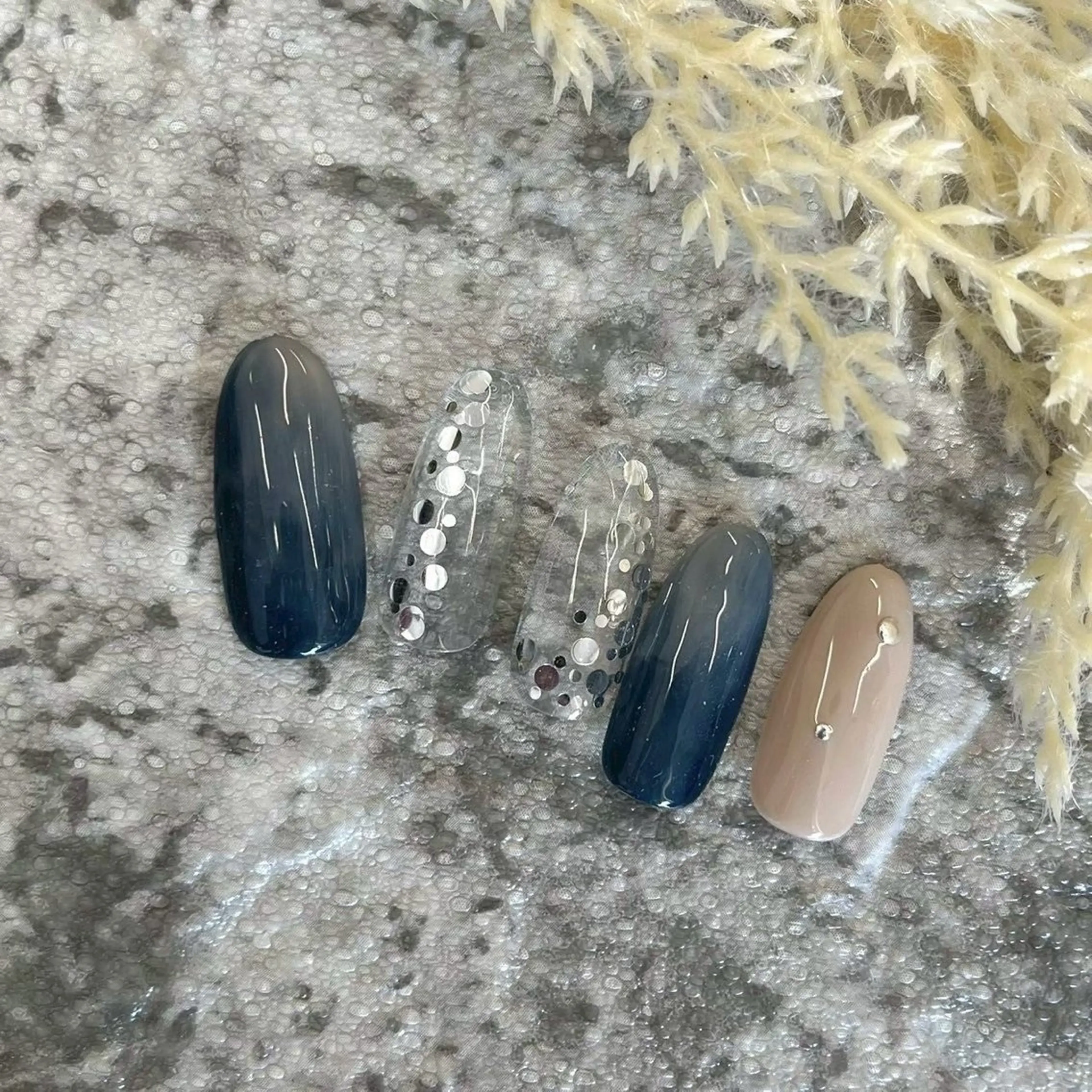 ネイル ⭐︎休業中の練習⭐︎ JNA認定講師髙橋のネイルデザイン