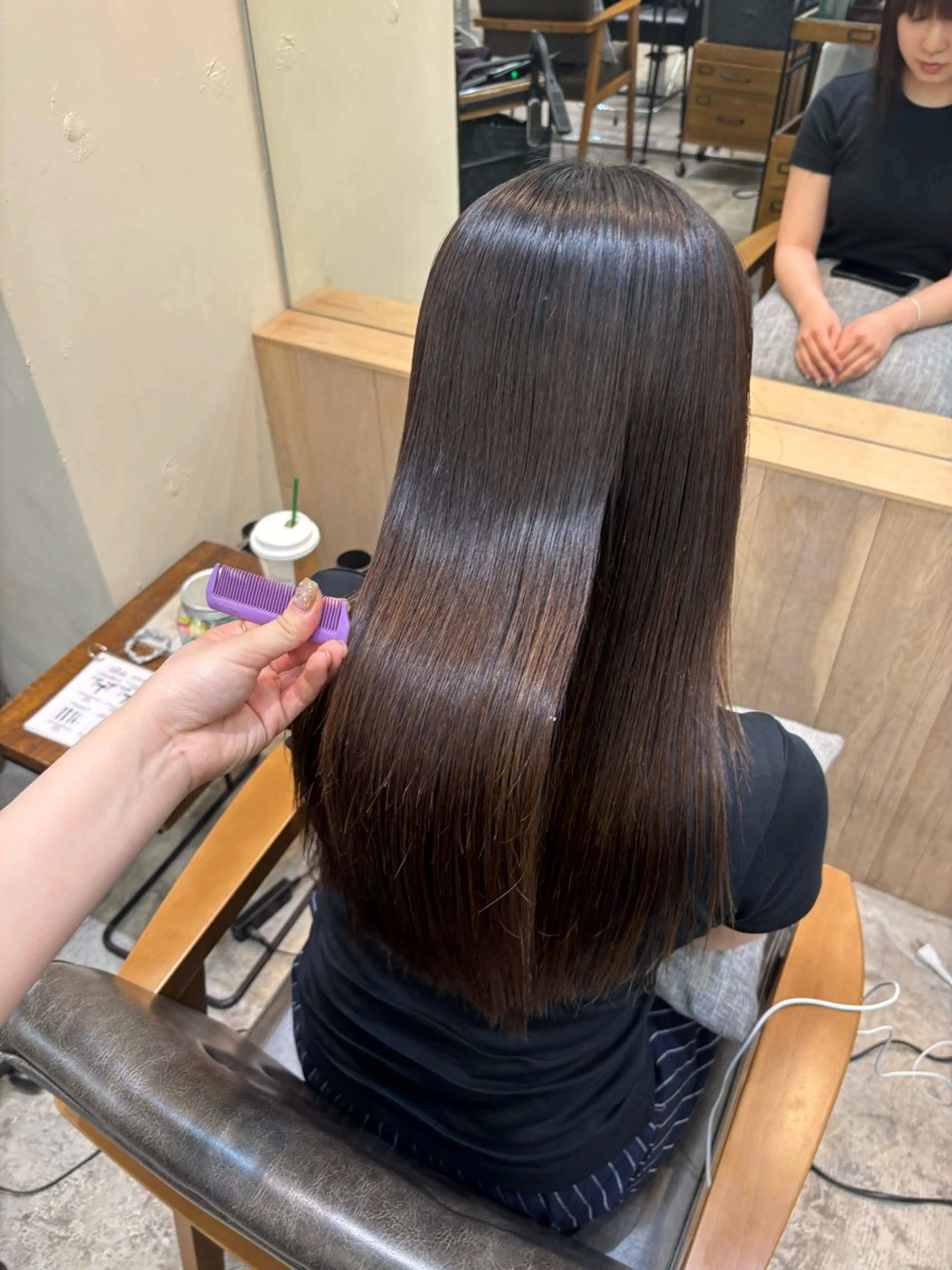 ロング Belle 新宿店所属・🐰パーマモデル 募集中/ゆな🐰のヘアスタイル