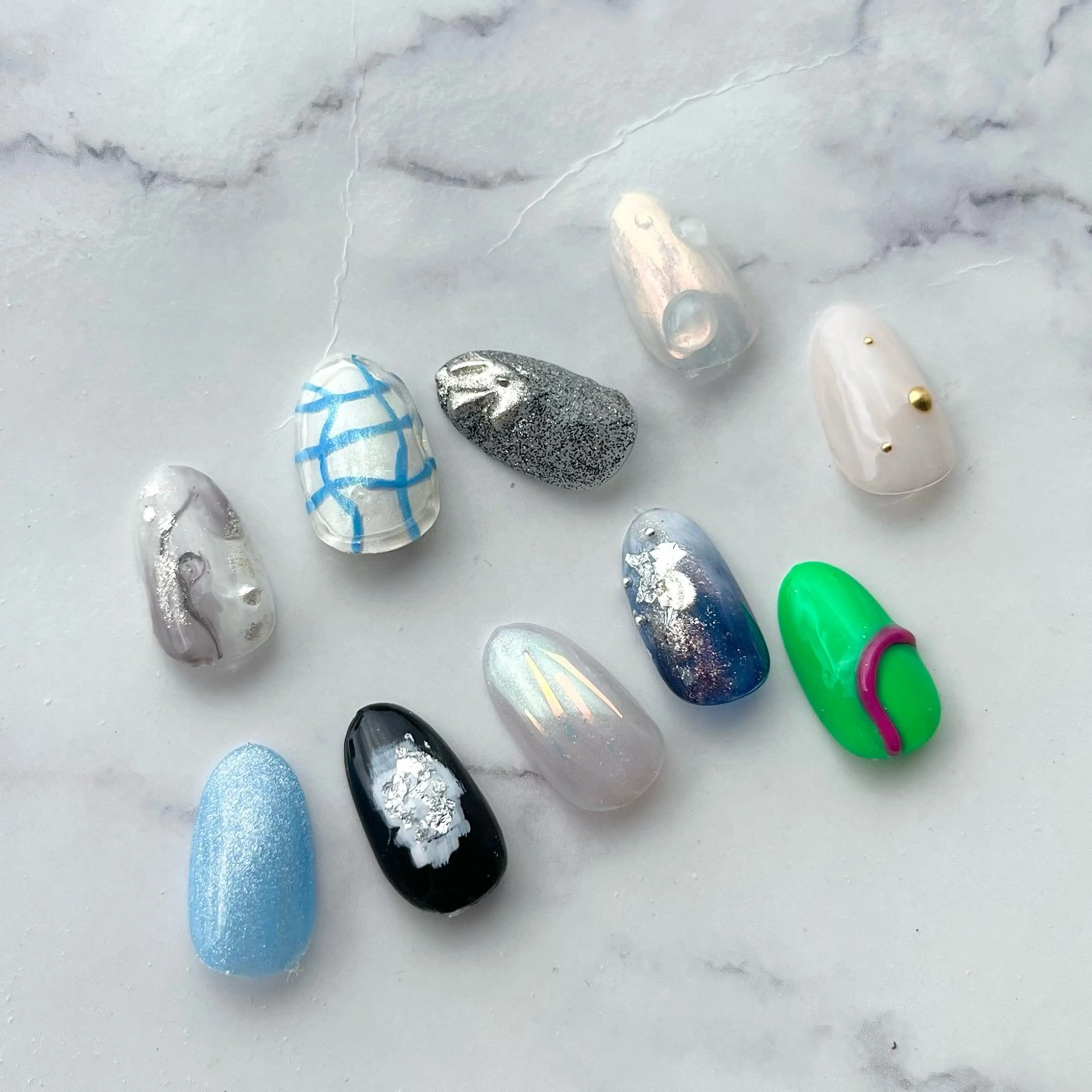 ネイル アートネイル ニュアンスネイル Ibuki 🎀仙台パルコ🎀のマツエク・マツパデザイン