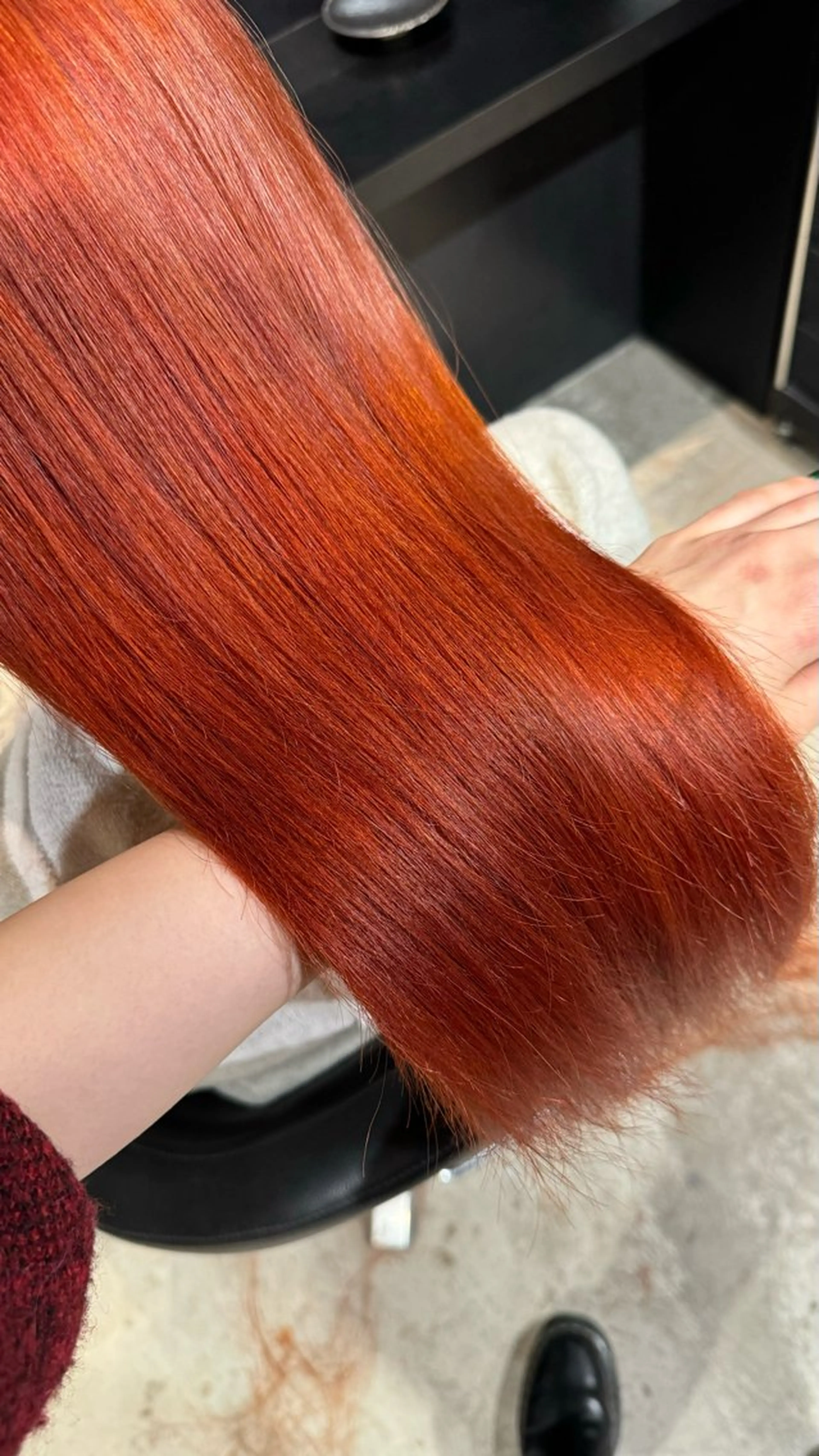 【🌹ツヤ髪コース🌹】ブリーチなしダブルカラー+3stepトリートメントの写真