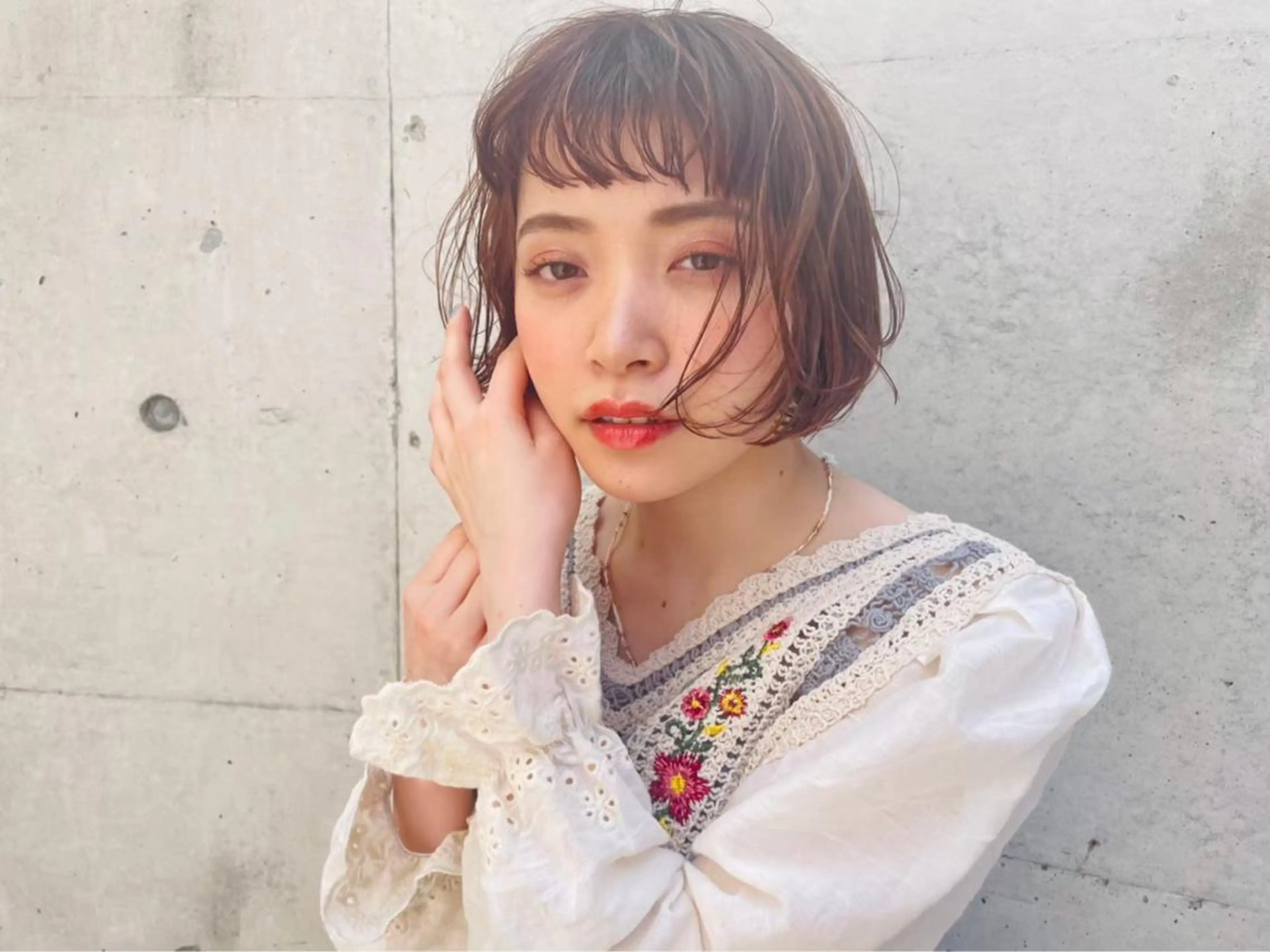 カラー ヘアカラー トリートメント ヘッドスパ 韓国風/美髪/透明感 hiroのヘアスタイル