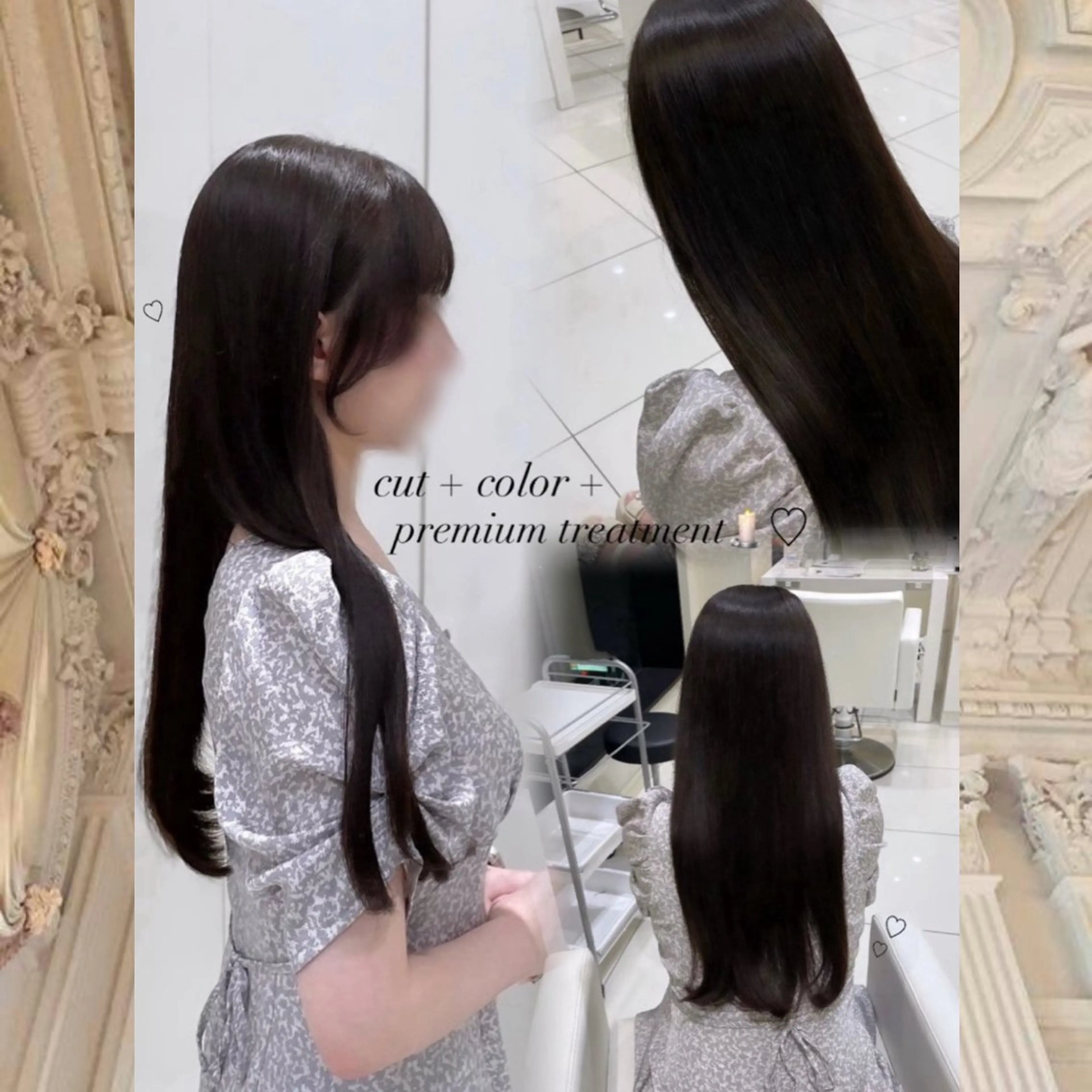 ロング カラー ブラウンカラー 似合わせカット 𝑎𝑦𝑎𝑘𝑎 🕯のヘアスタイル