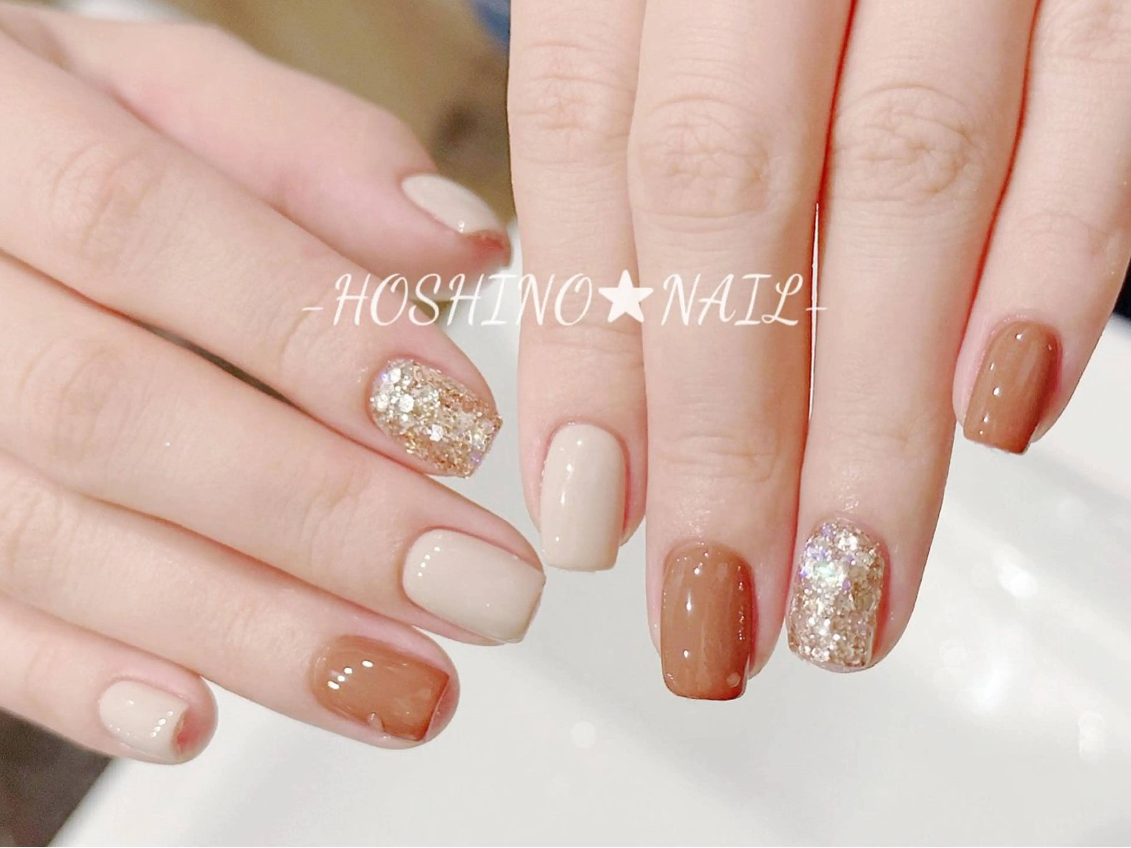 ネイル オーロラネイル チークネイル ドット フットネイル フレンチネイル ハンドネイル ハンドケア ★HOSHINO NAIL★新宿店のネイルデザイン