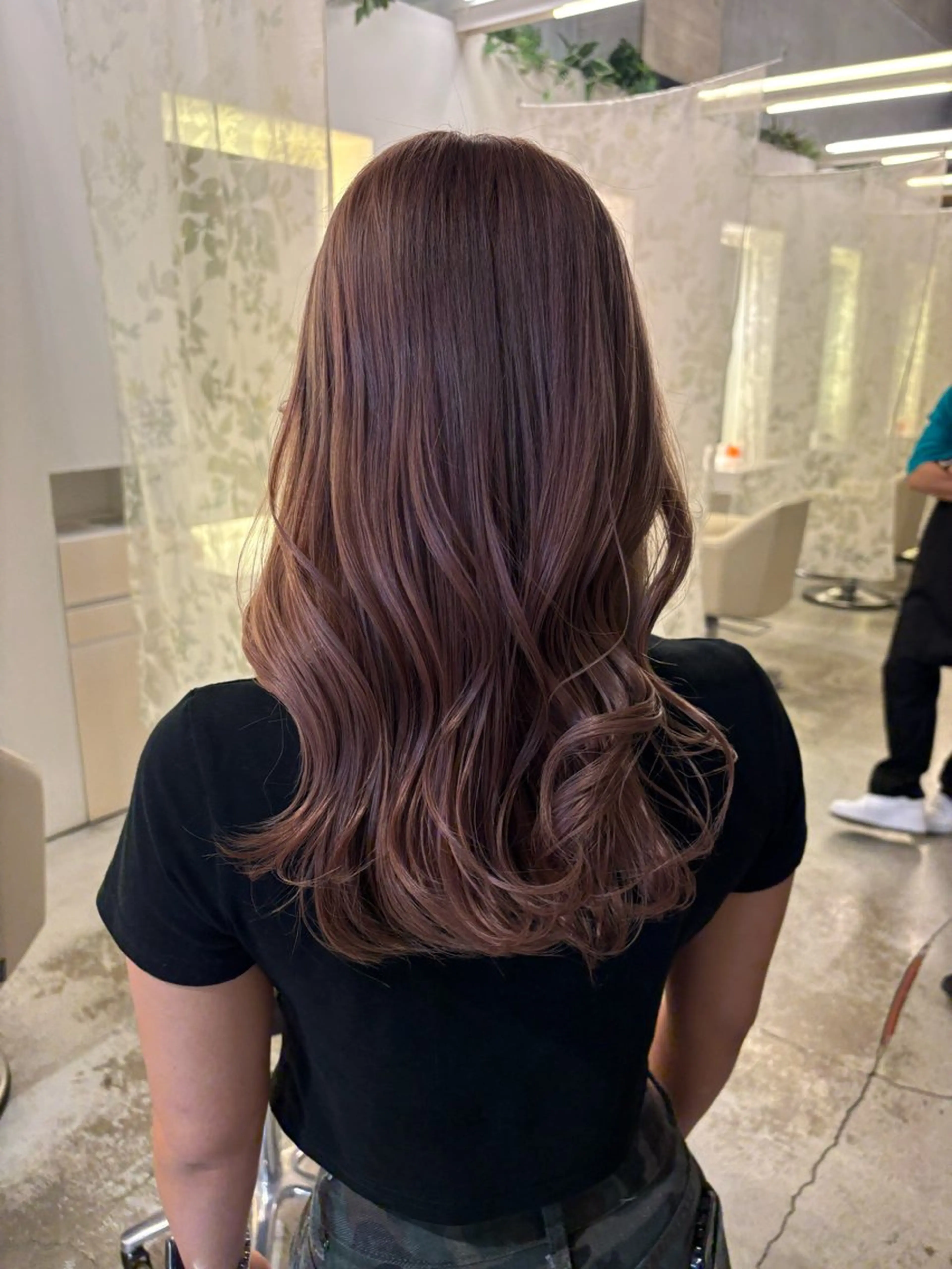 セミロング カラー 田村 匡世のヘアスタイル