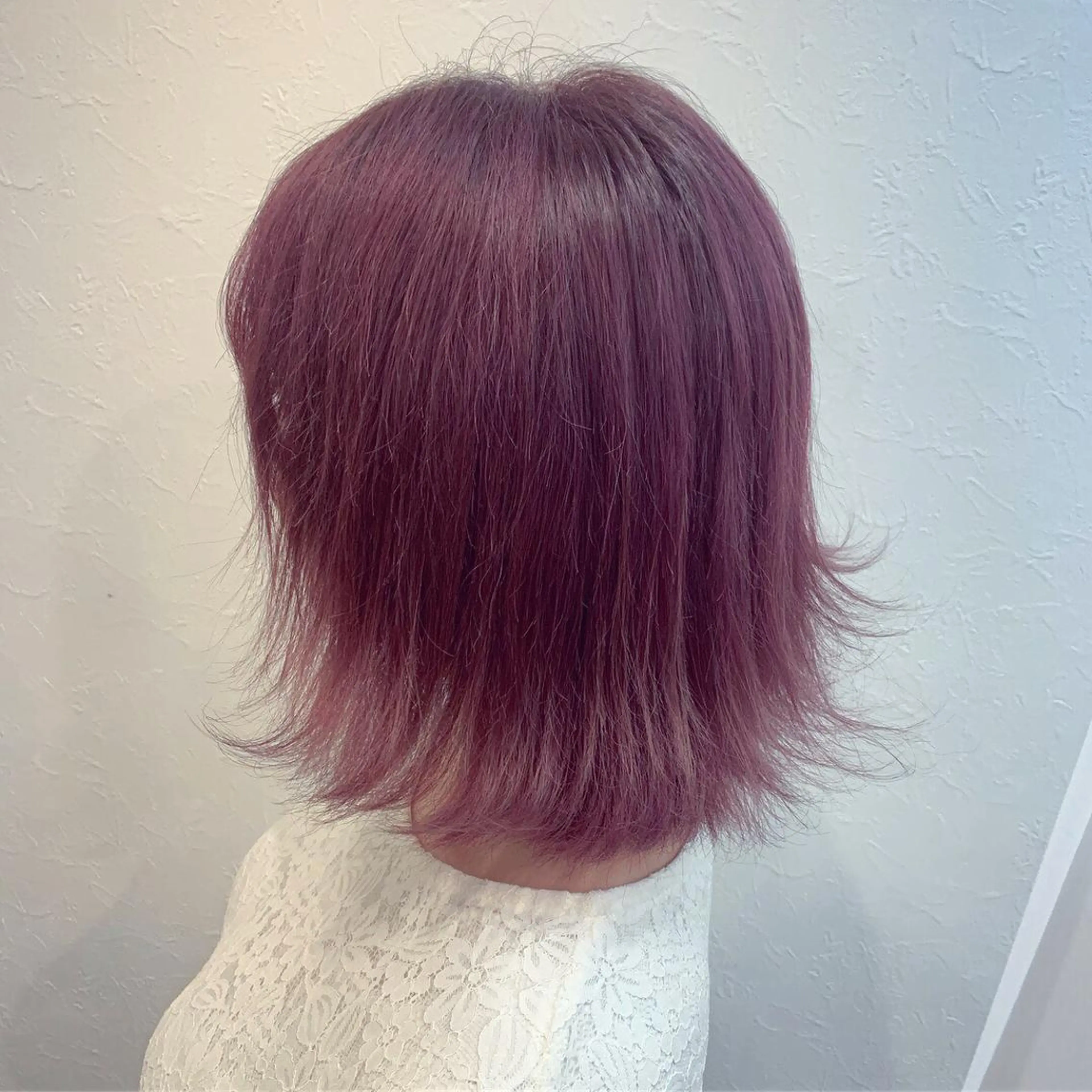 ミディアム カラー デザインカラー 無料カットモデル募集 BLINK京橋店のヘアスタイル