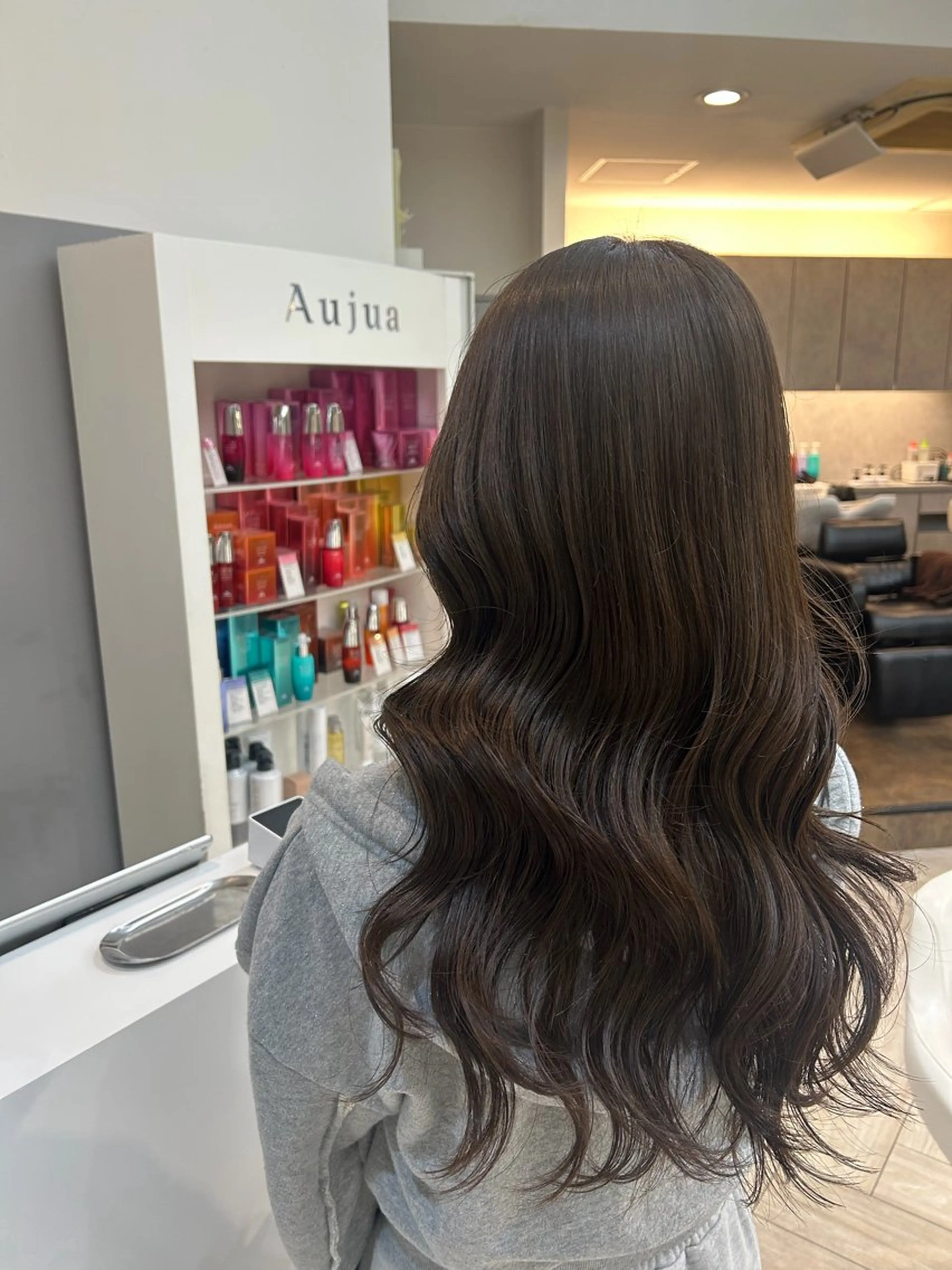 ロング ヘアセット 蓮池 愛海のヘアスタイル