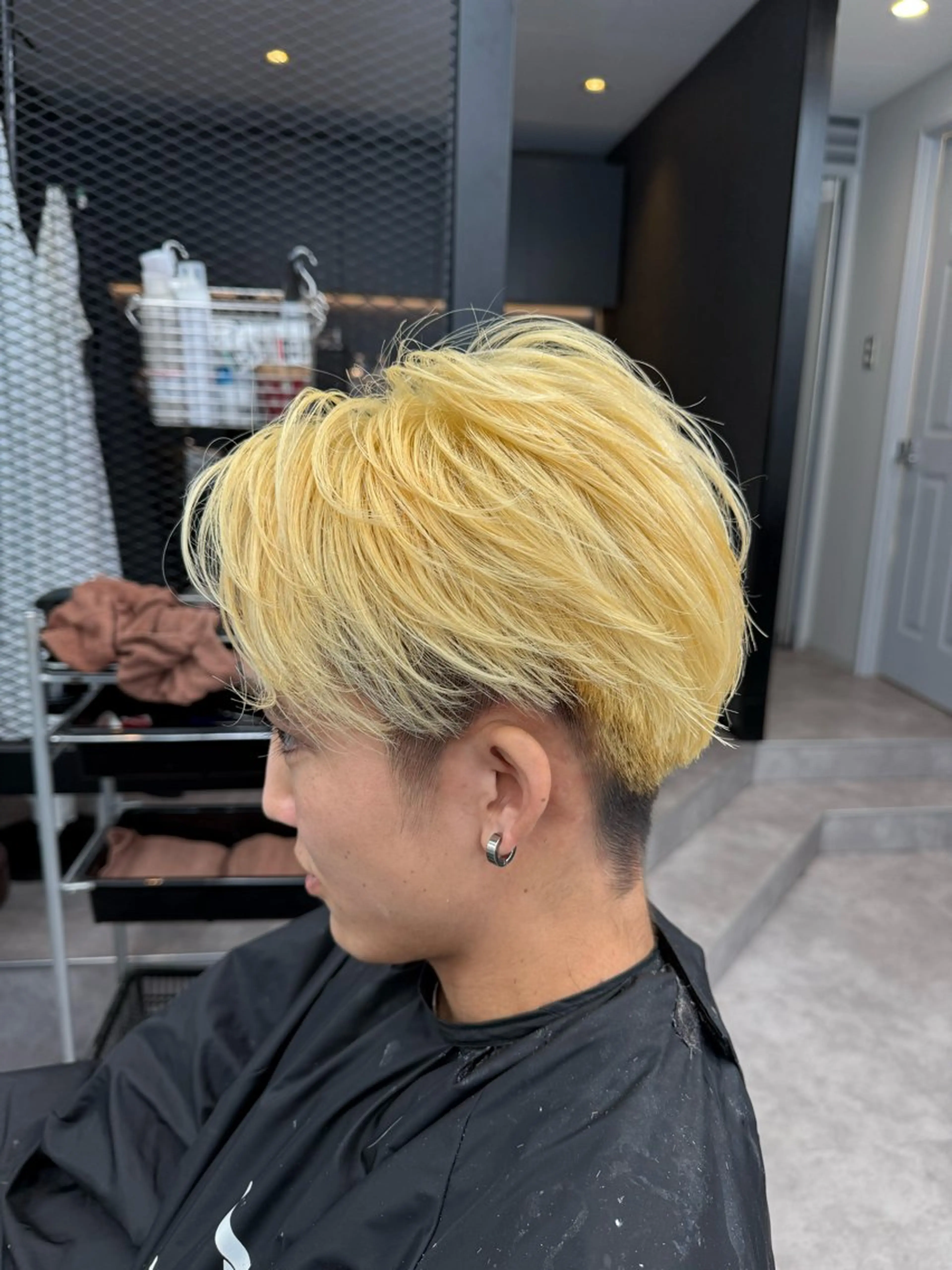 メンズ メンズブリーチ 後藤 優斗のヘアスタイル