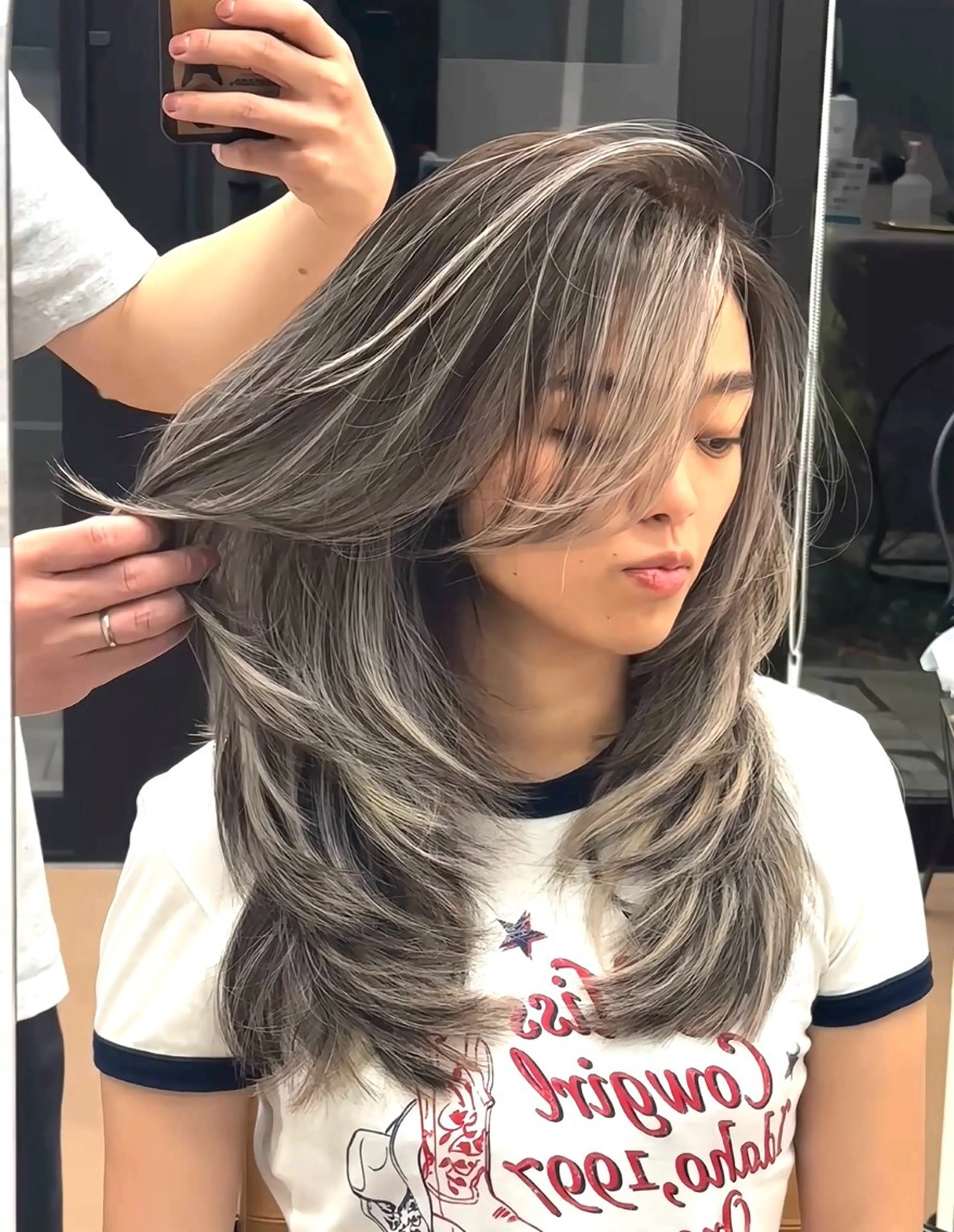 限定価格🌴大人気憧れの外国人hairレイヤーカット＋ハイライトor/シャドールーツの写真