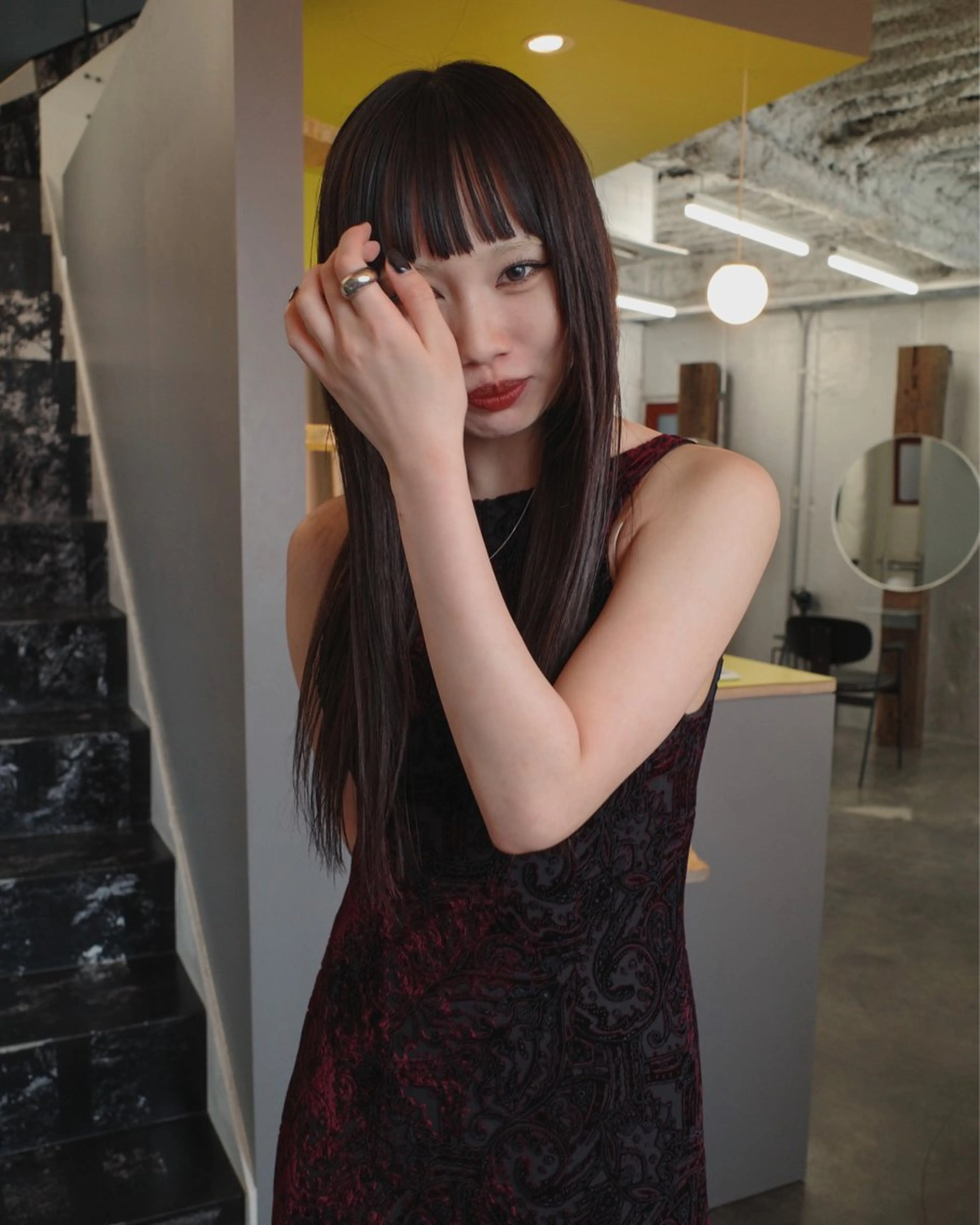 セミロング カラー カット ヘアカラー レイヤー/パーマ /ウルフ/nabeのヘアスタイル