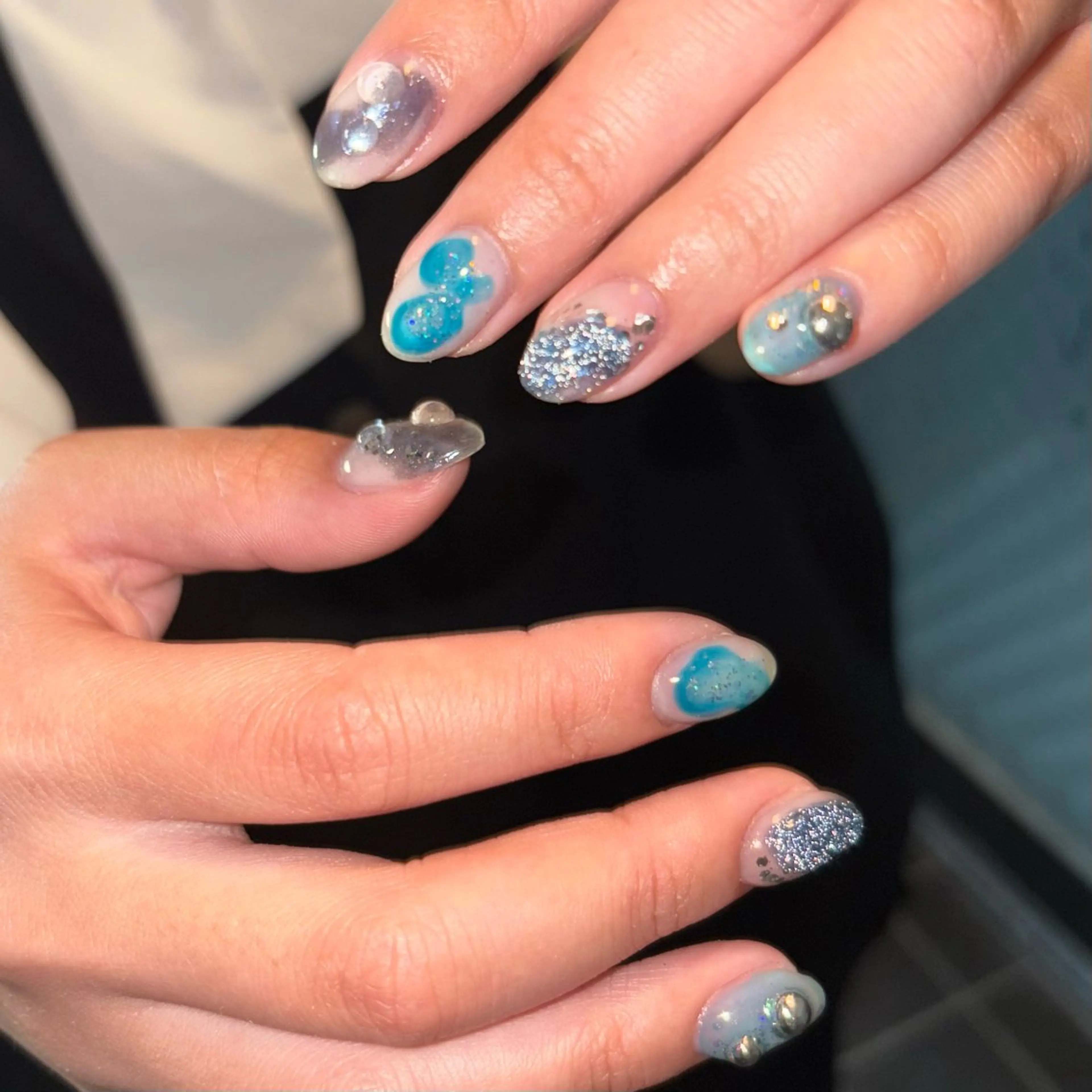 ⭐️12/19まで/minimo特別価格/オフ無料/60分アートし放題🦄(おまかせ・持ち込み🆗パーツ付)/15日🈳の写真