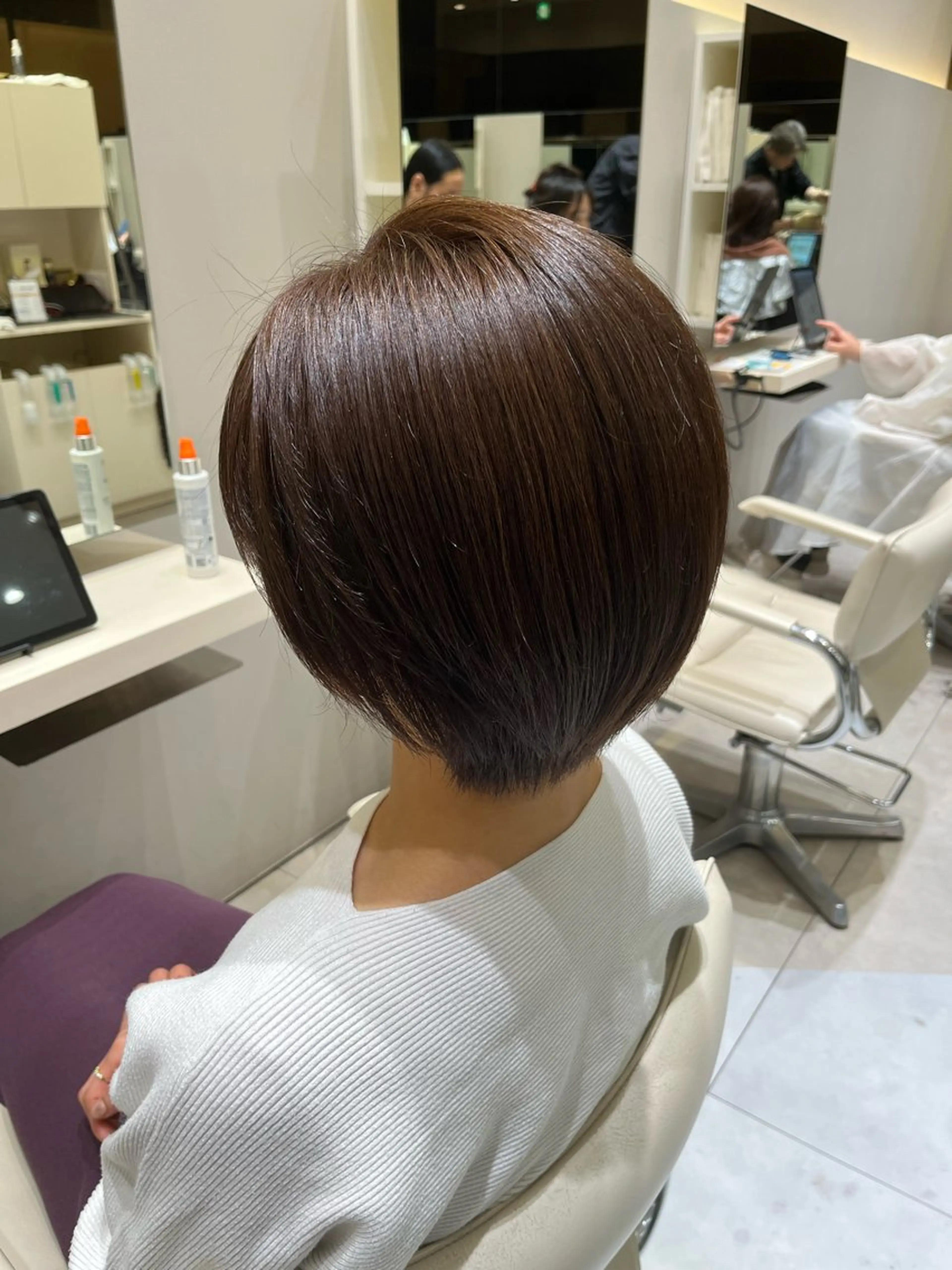 ショート アッシュ CORSO by k-two所属・k-two 関 七海のヘアスタイル