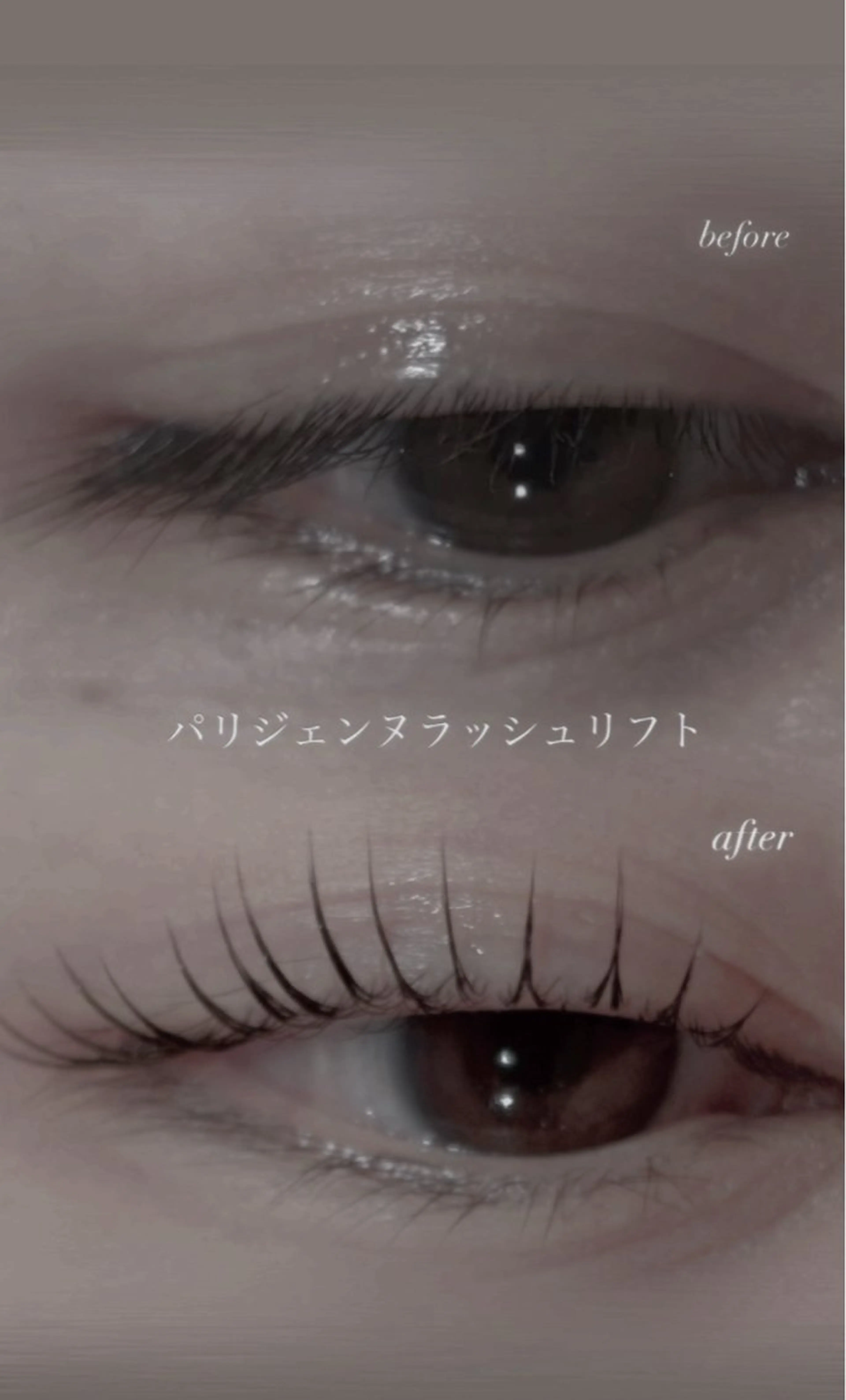 マツエク・マツパ パリジェンヌラッシュリフト 仲尾 奏音のマツエク・マツパデザイン