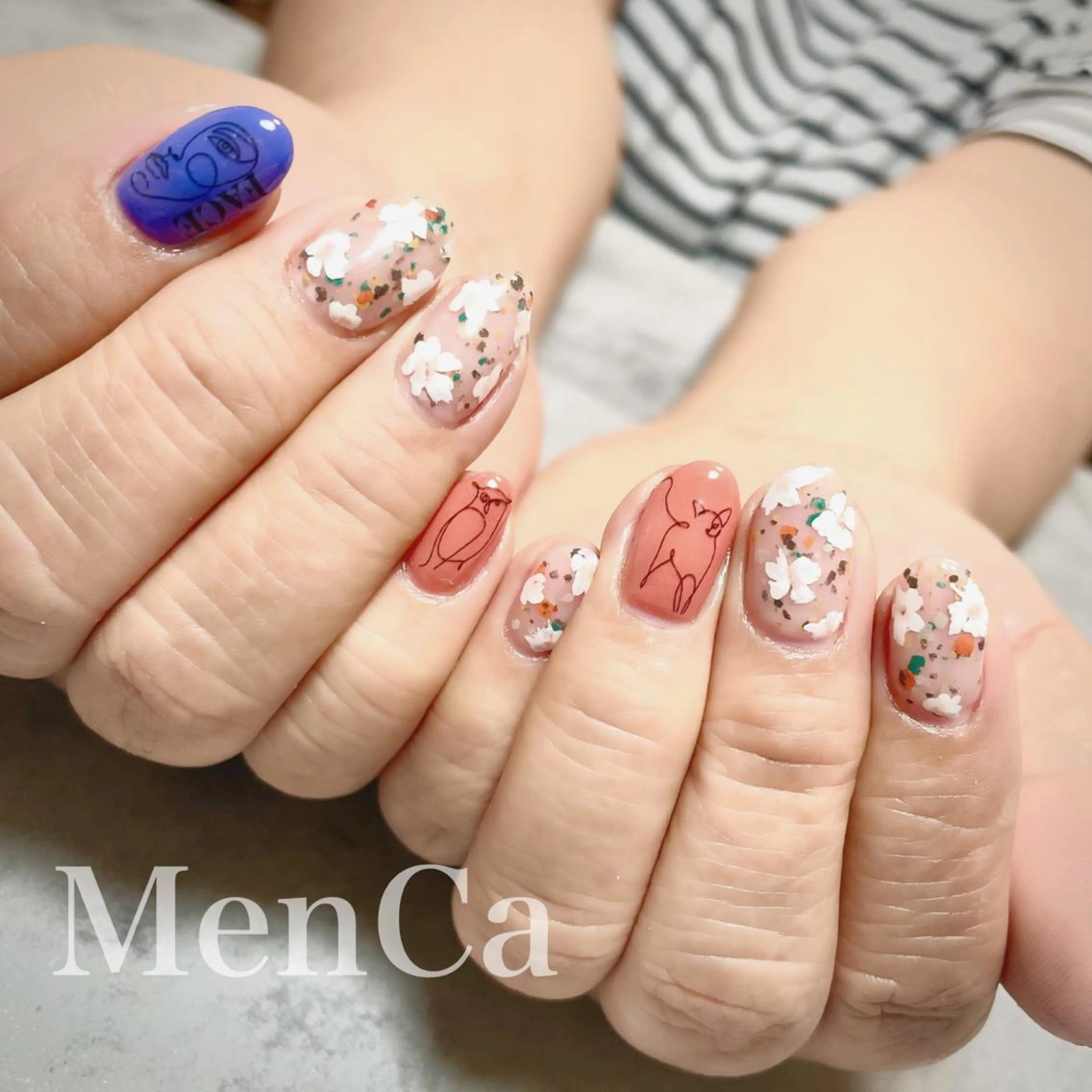 ネイル ハンドネイル 江崎 景子のネイルデザイン