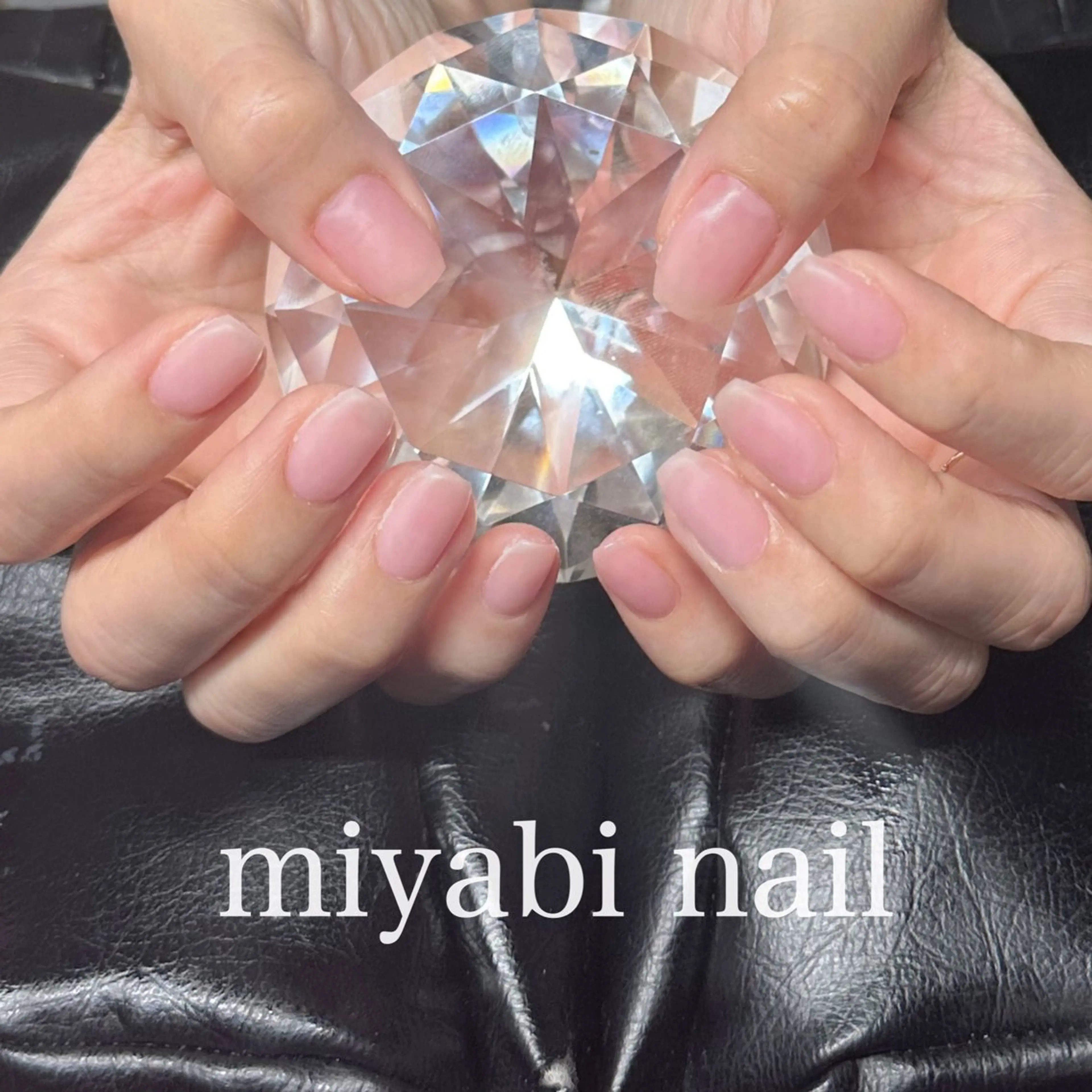 ネイル ジェルネイル マットネイル 持ち込み オフィスネイル ピンク ハンドネイル miyabi nail 桂川駅近くのネイルデザイン