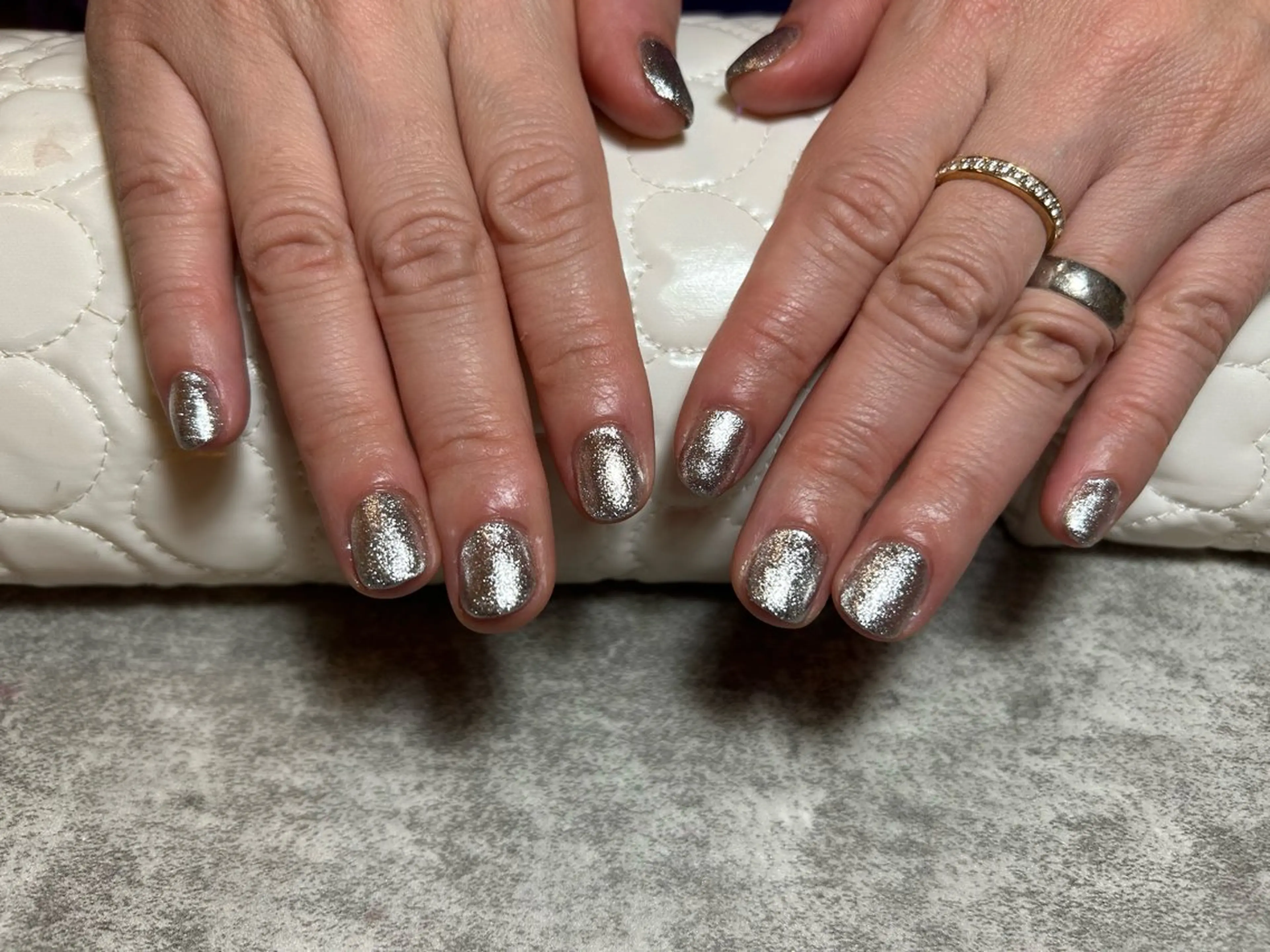 ネイル キラキラネイル ラメ(グリッター) ワンカラーネイル Salon Maggie所属・Maggie sawaのネイルデザイン