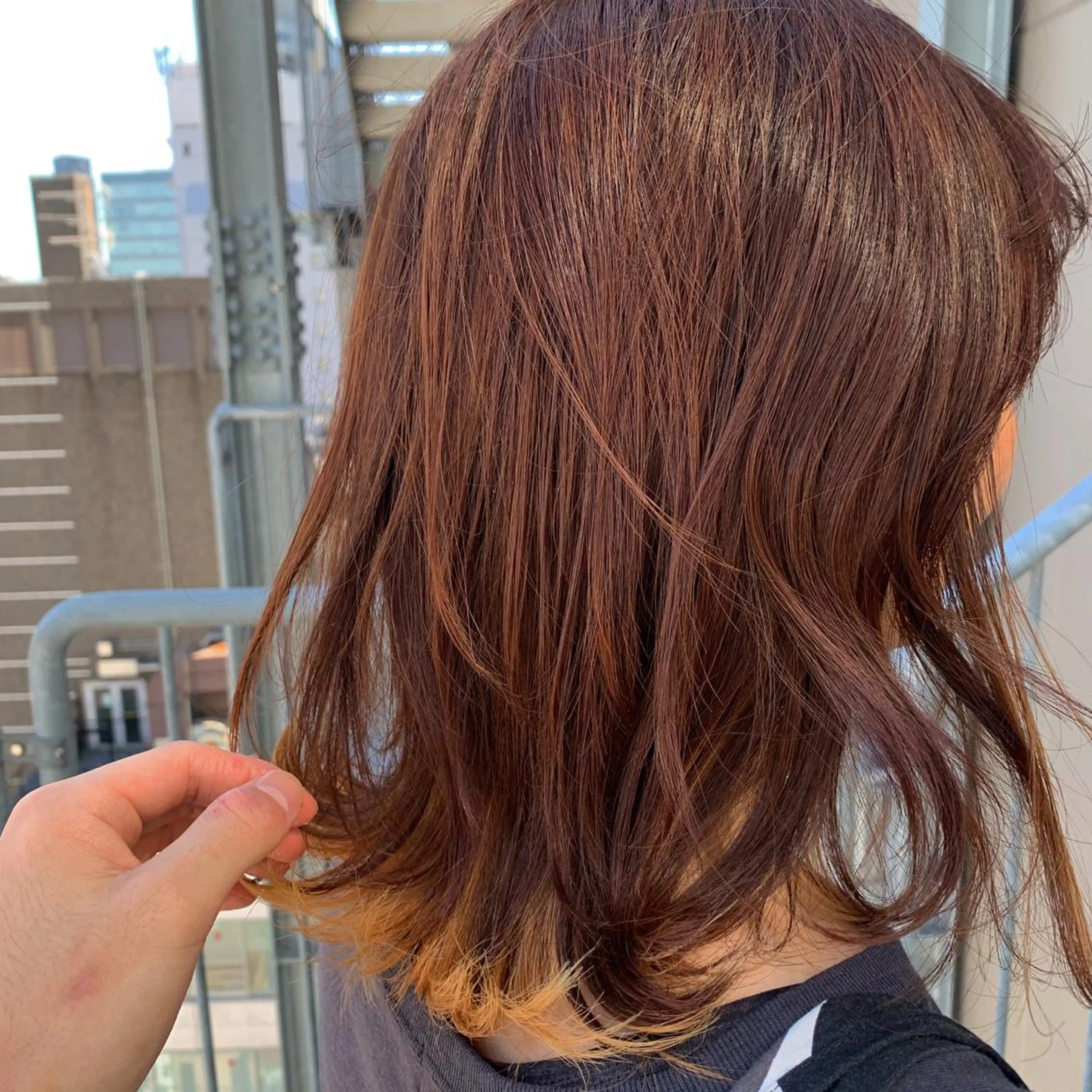 カラー インナーカラー ボブ美容師 /馬場 翼のヘアスタイル