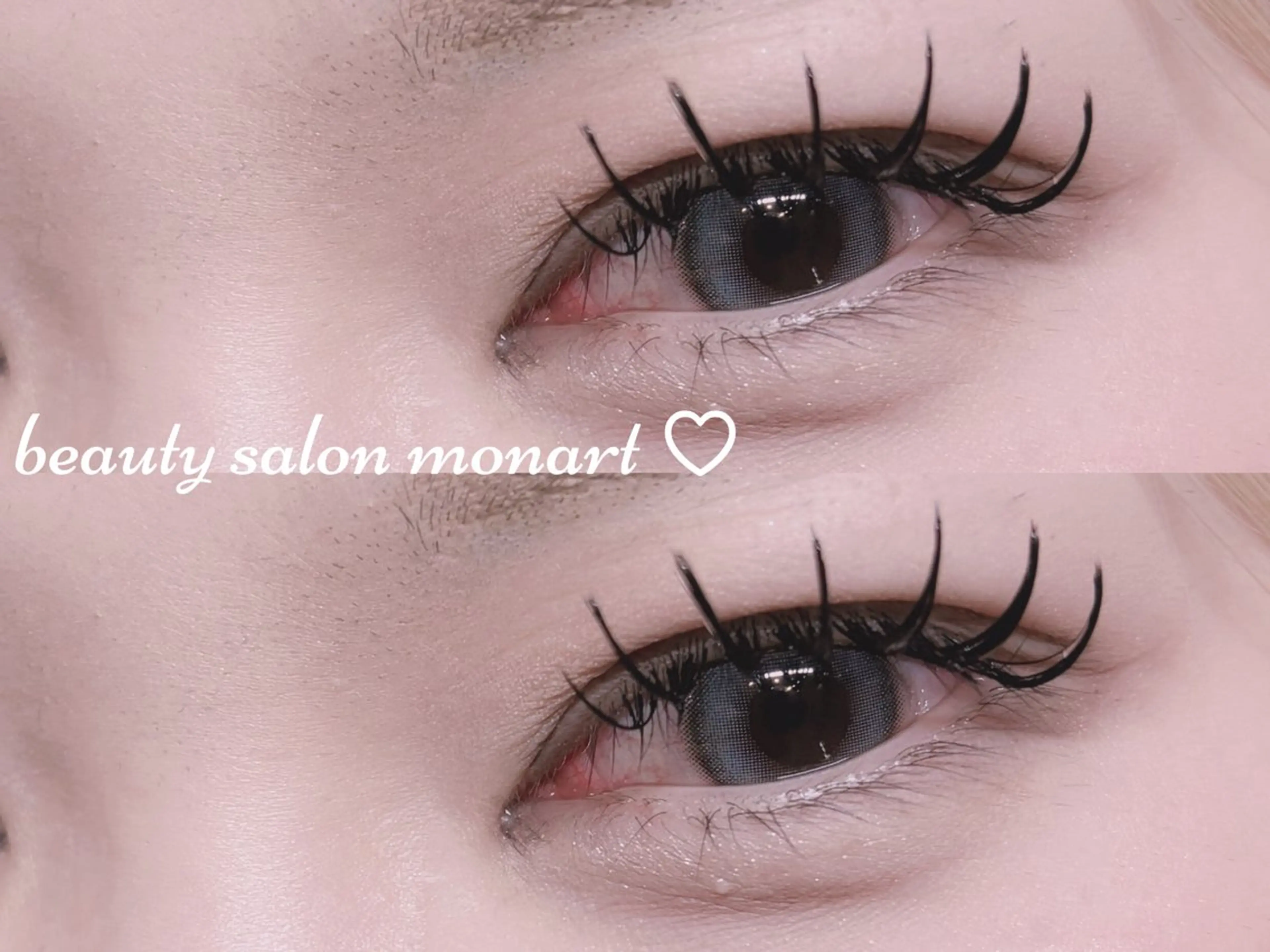 マツエク・マツパ マツエク monart kurehaのマツエク・マツパデザイン