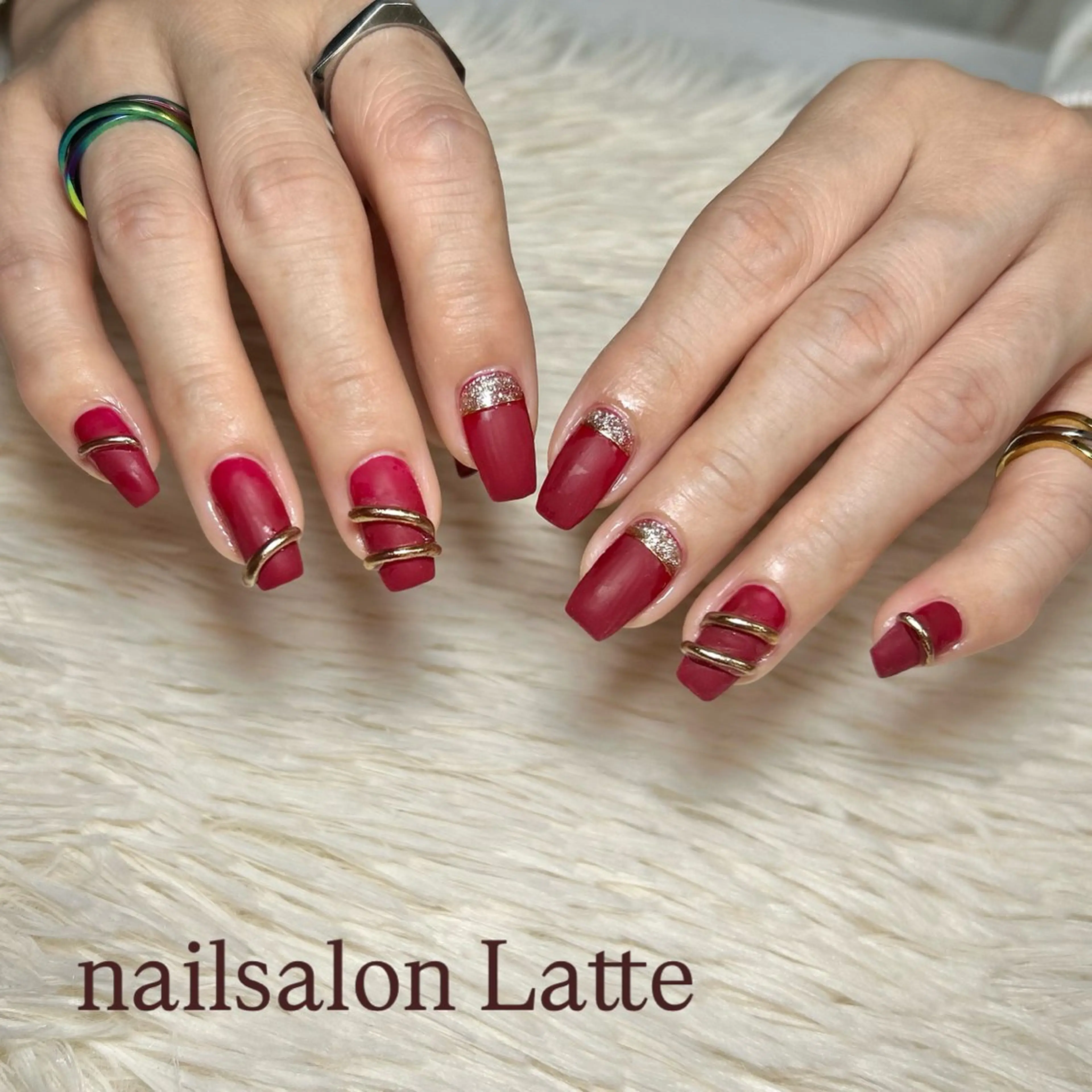 ネイル Nailsalon Latteのネイルデザイン