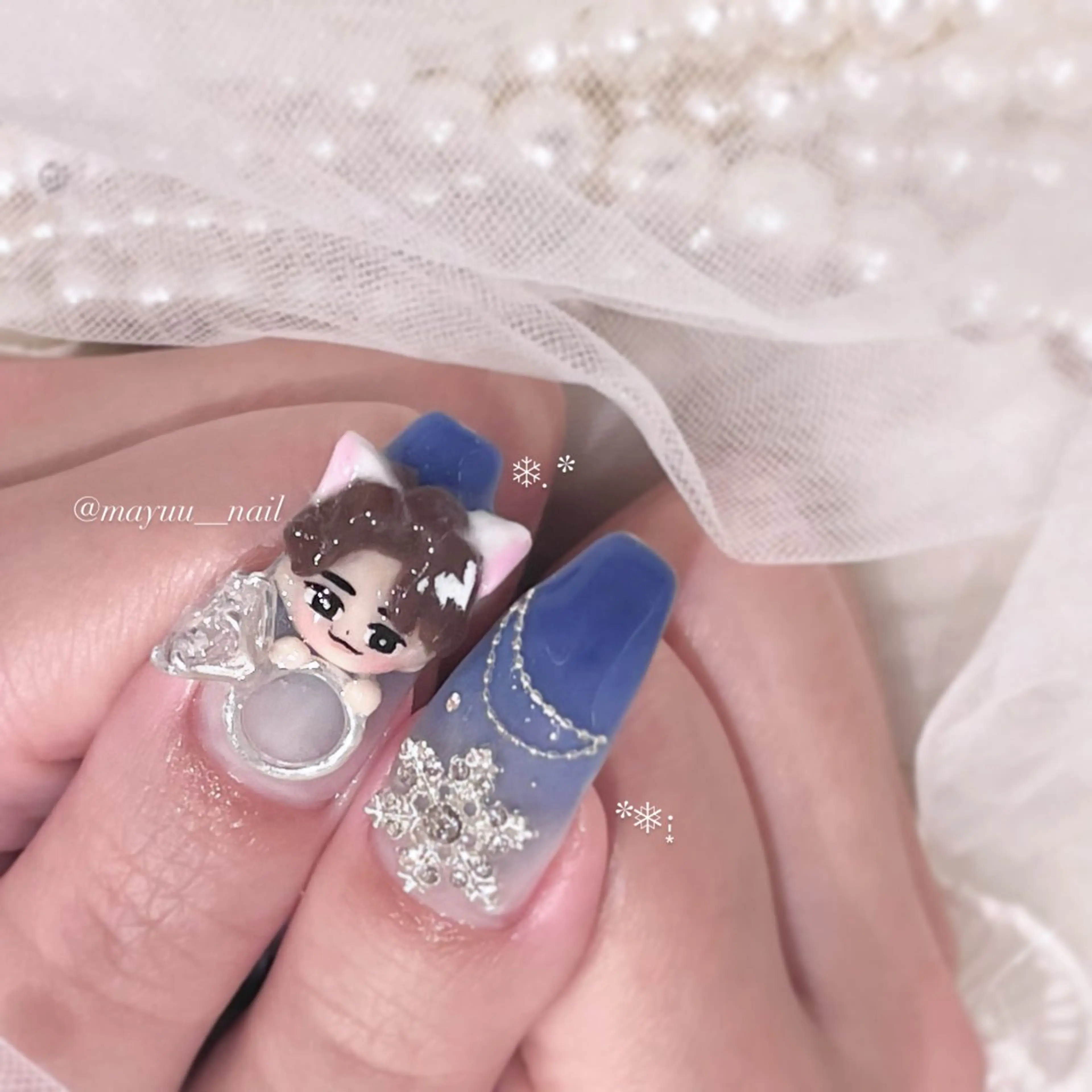 ネイル 🎀 Mayu 🎀痛ネイルのネイルデザイン