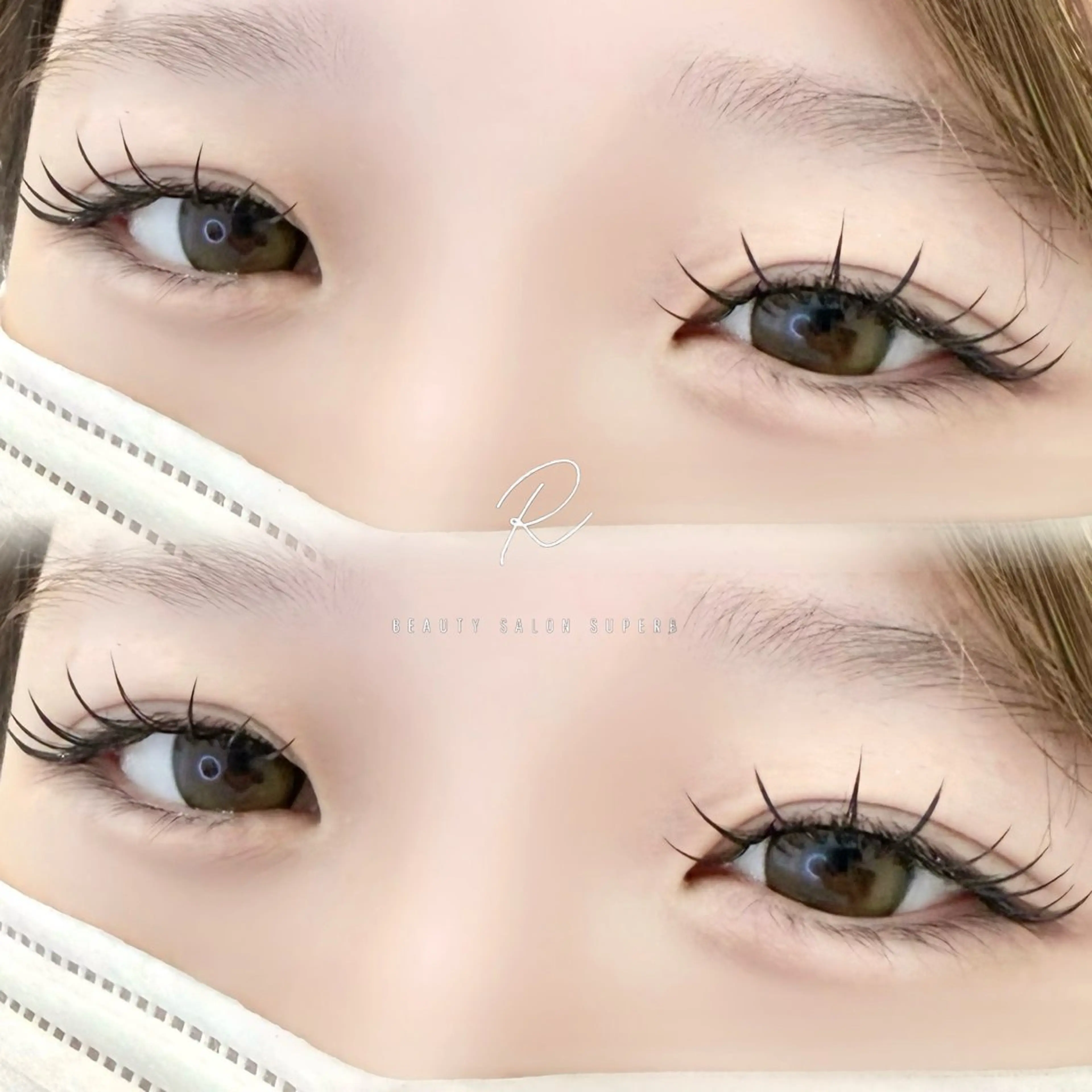 マツエク・マツパ R BEAUTY YUINAのマツエク・マツパデザイン