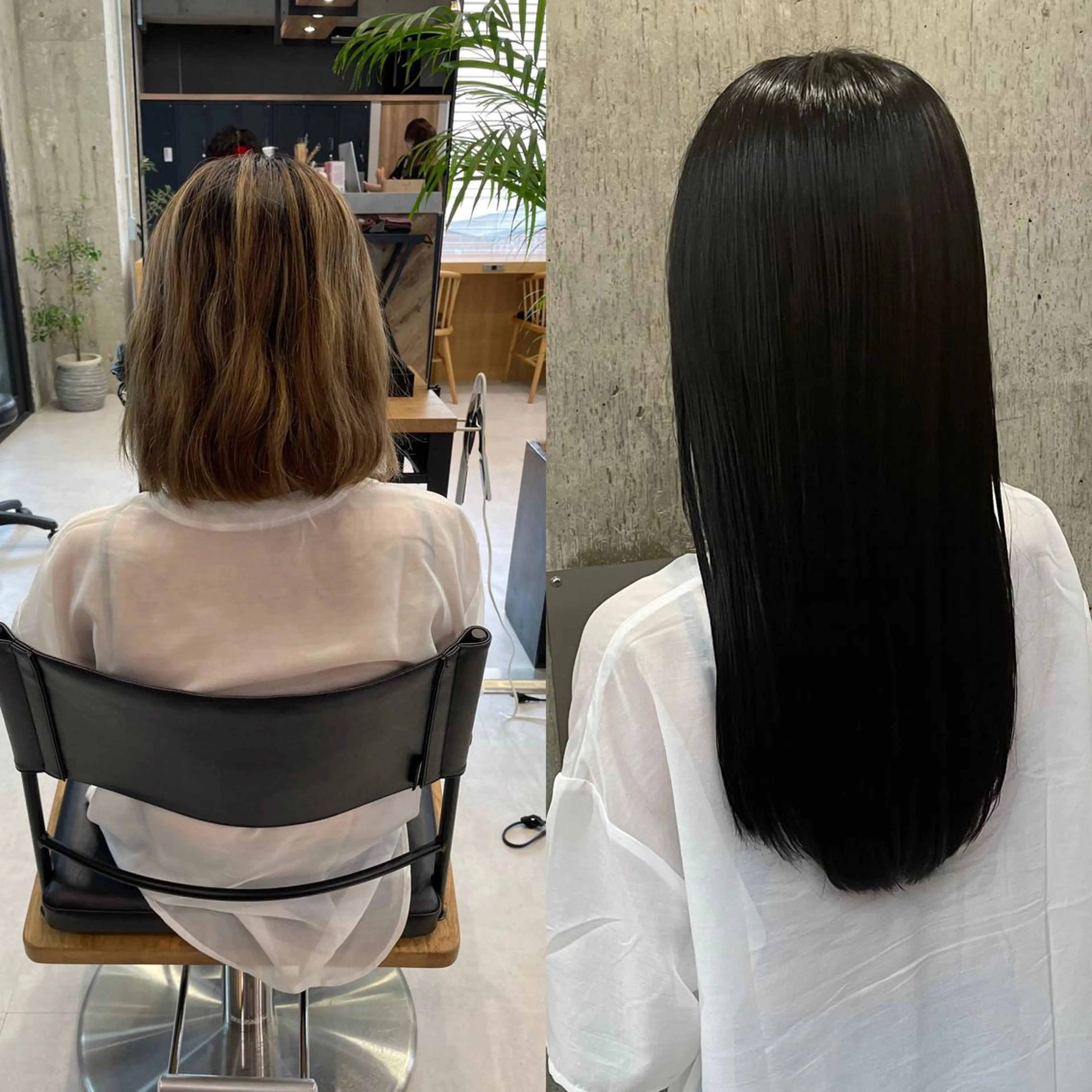 ロング カラー ヘアアレンジ エクステ TATSUYA アートディレクターのヘアスタイル
