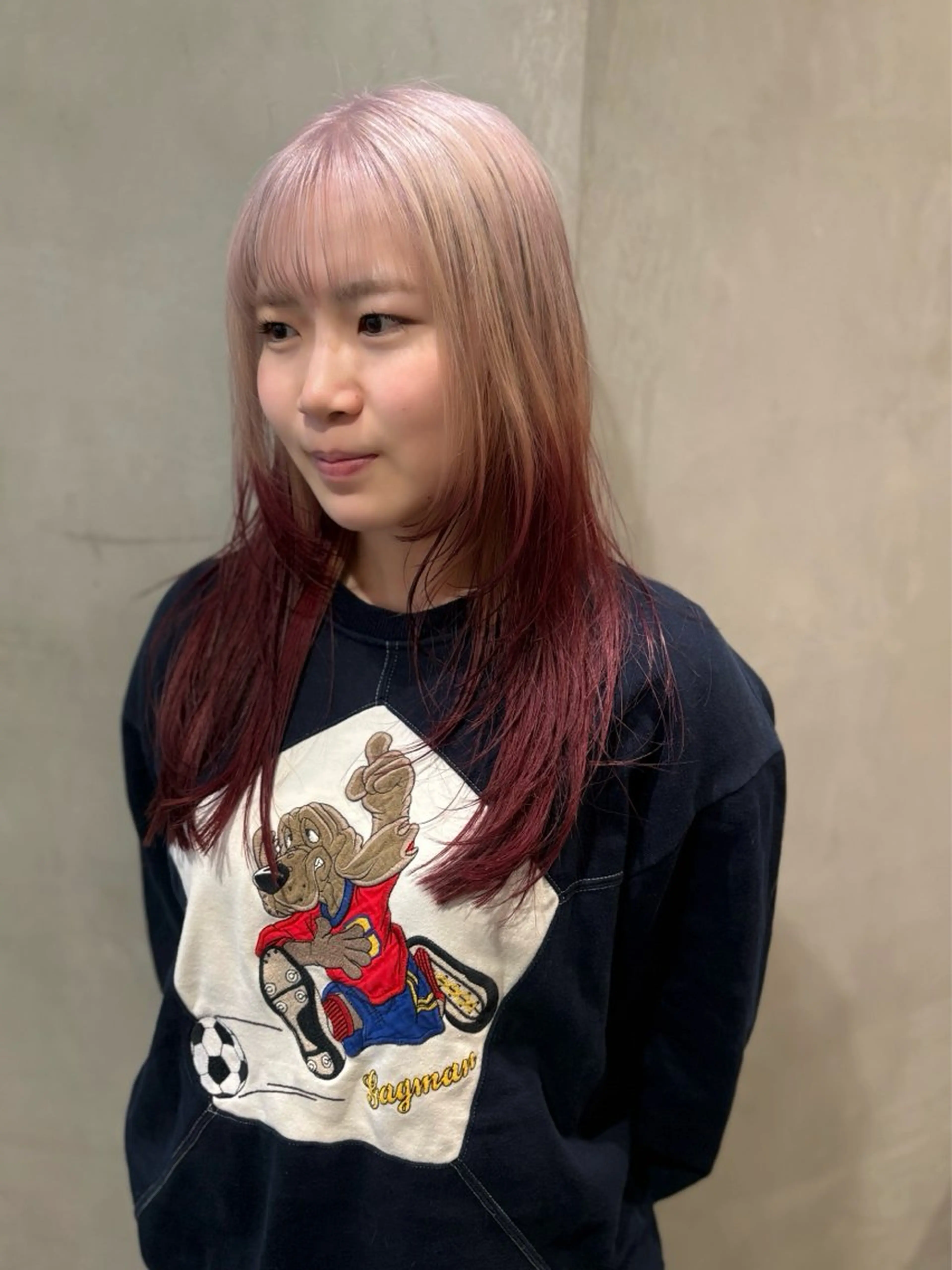 ロング カラー カット ヘアカラー トリートメント 優作 〜圧倒的信頼〜のヘアスタイル