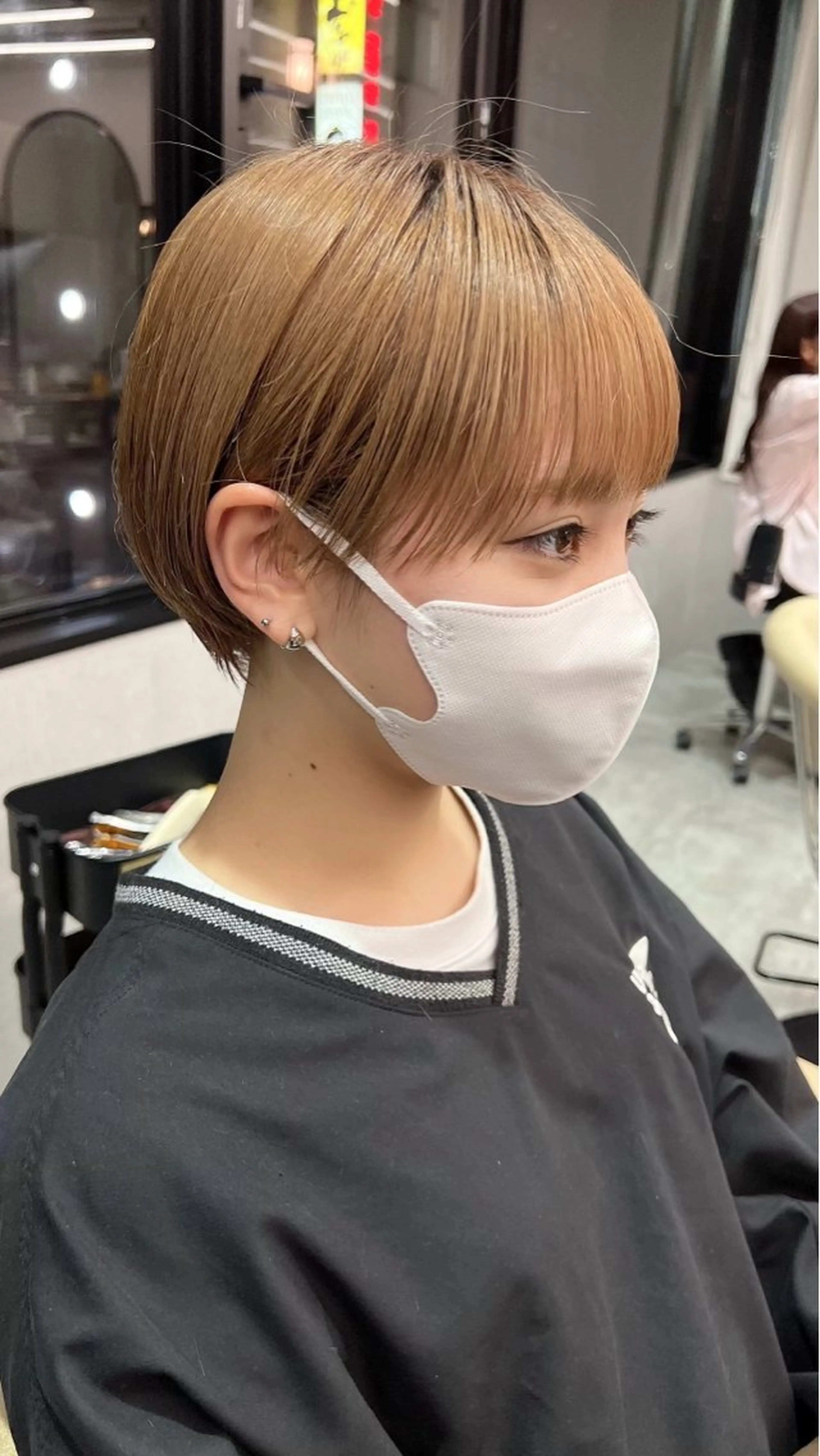 ショート sand yokohama所属・🌟似合わせカット No.1🌟ホノのヘアスタイル