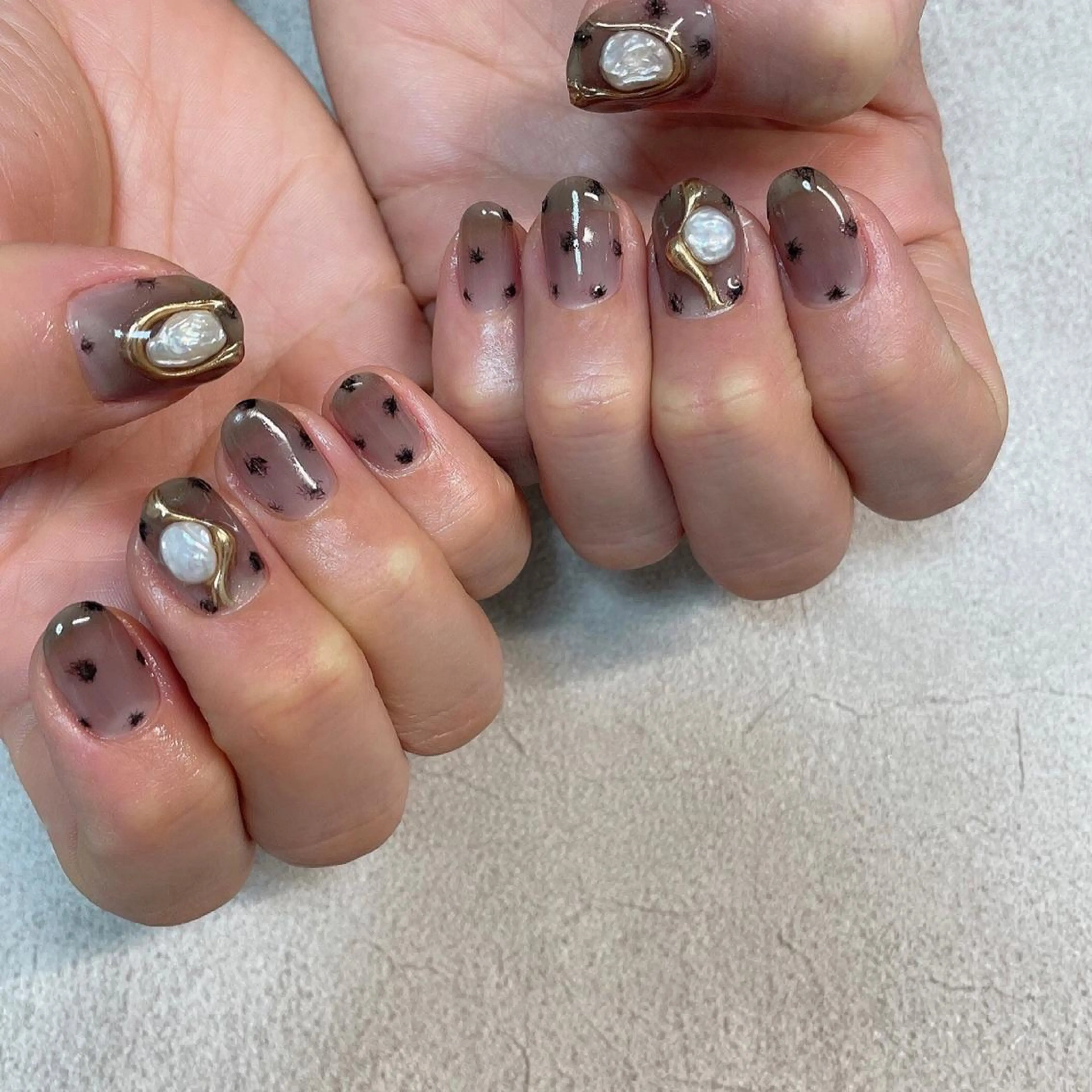 ネイル ハンドネイル lilbondir. chiharuのネイルデザイン