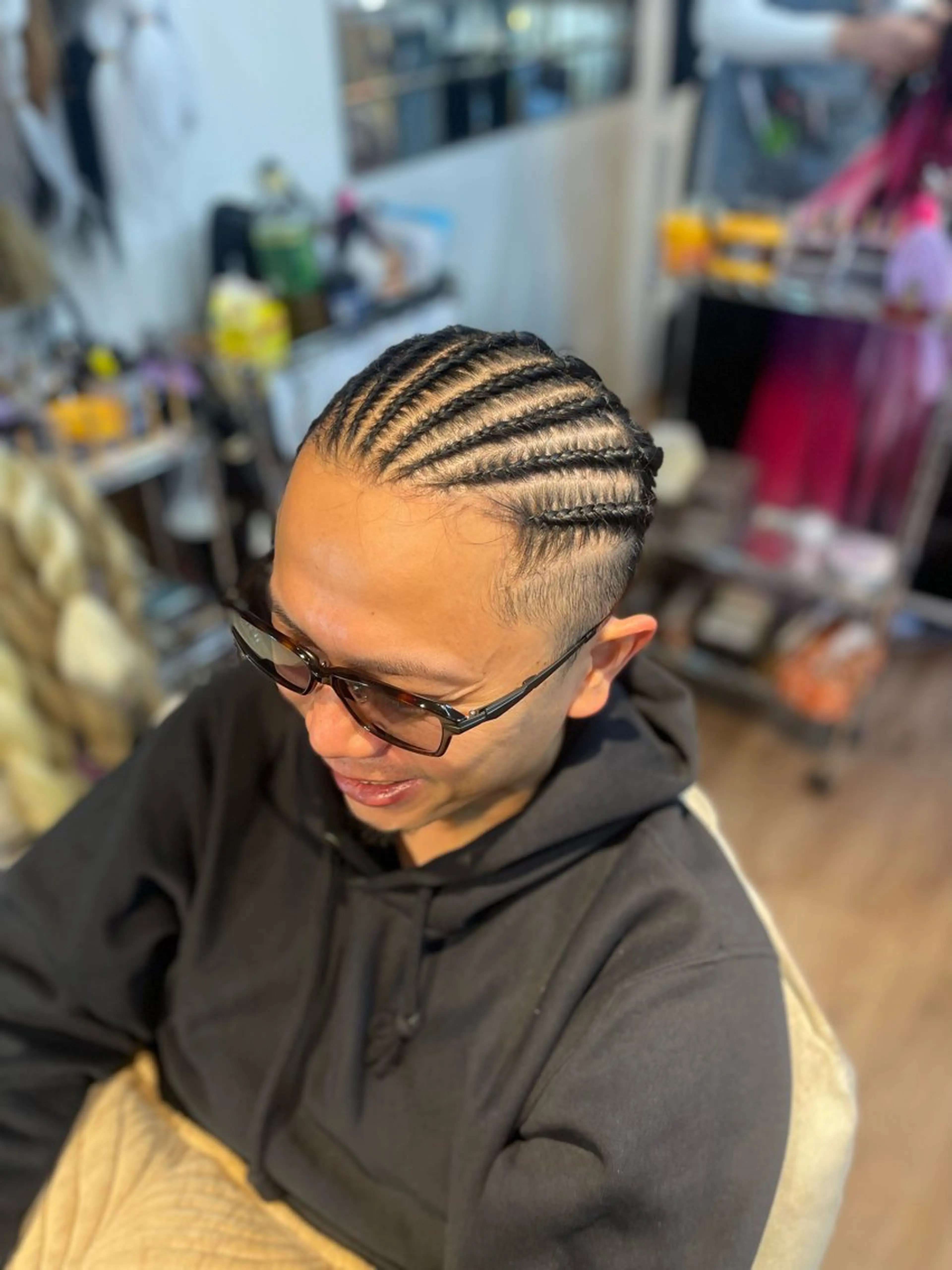 メンズ ヘアセット scamp所属・scamp⭐️ さくらのヘアスタイル