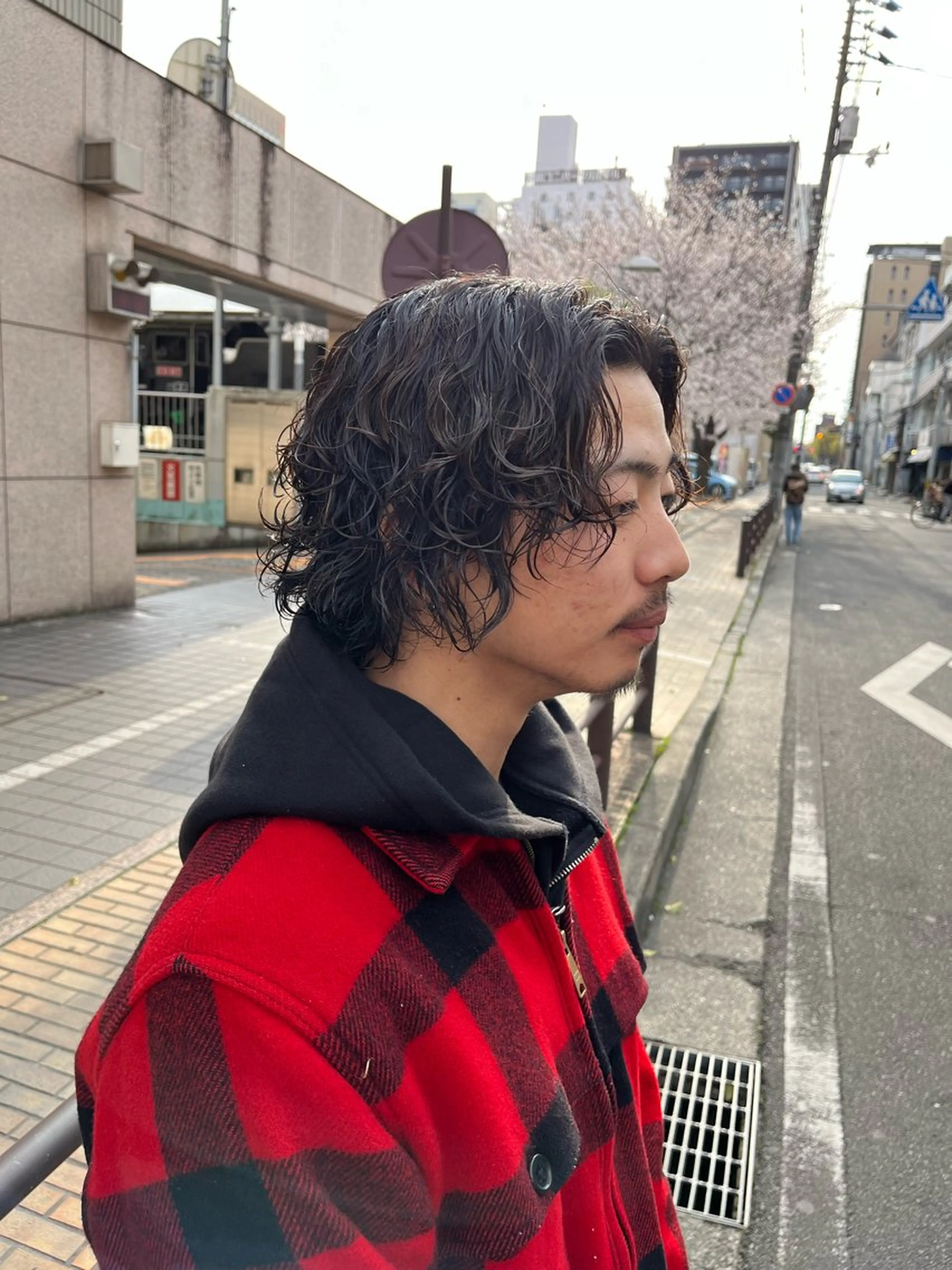 パーマ メンズ メンズパーマ カット パーマ 【メンズパーマ専門】 質感職人/牧野成瀬のヘアスタイル