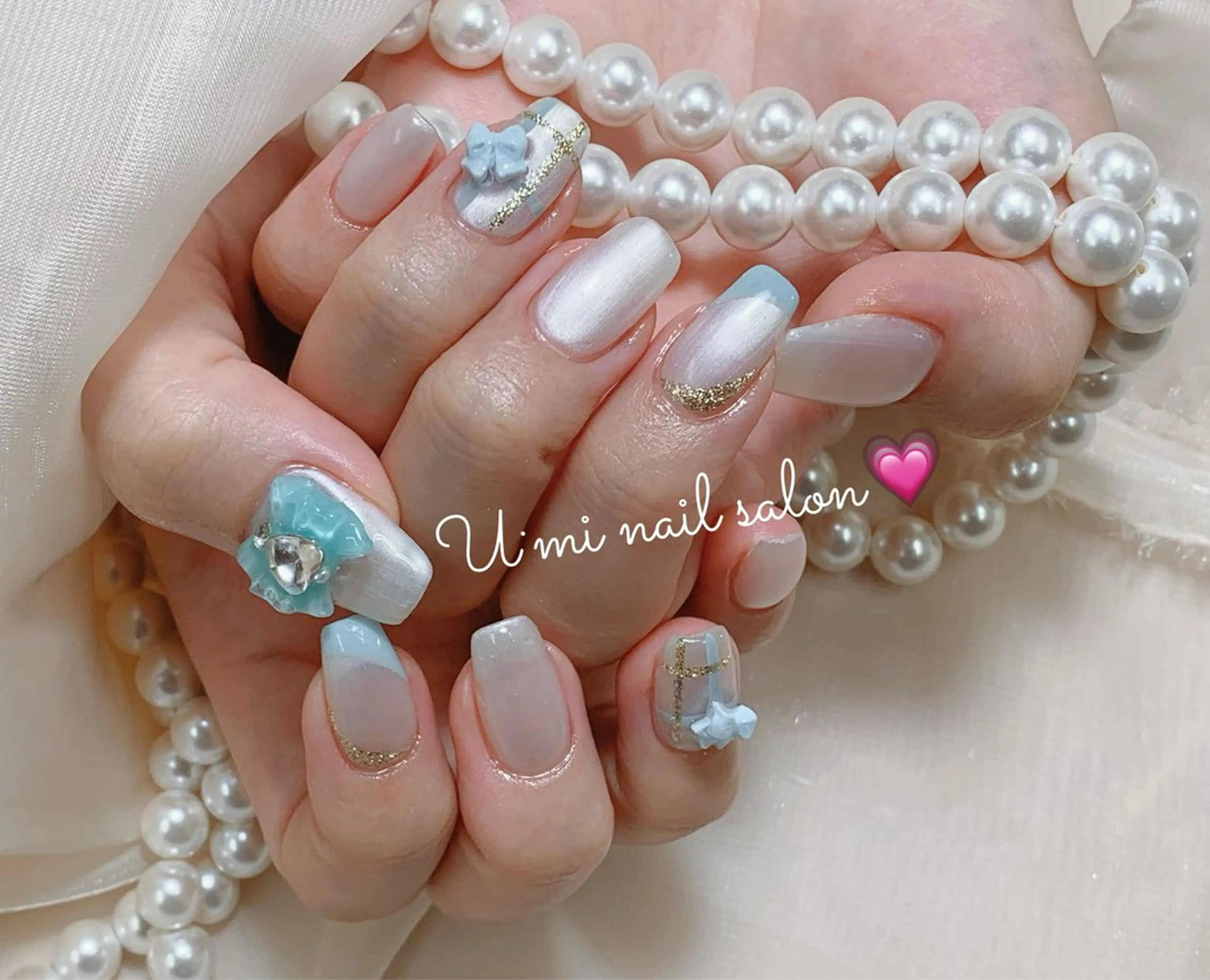 ネイル ハンドネイル Ｕ·Mi nail salon所属・u・mi  上野御徒町パラジェルのネイルデザイン