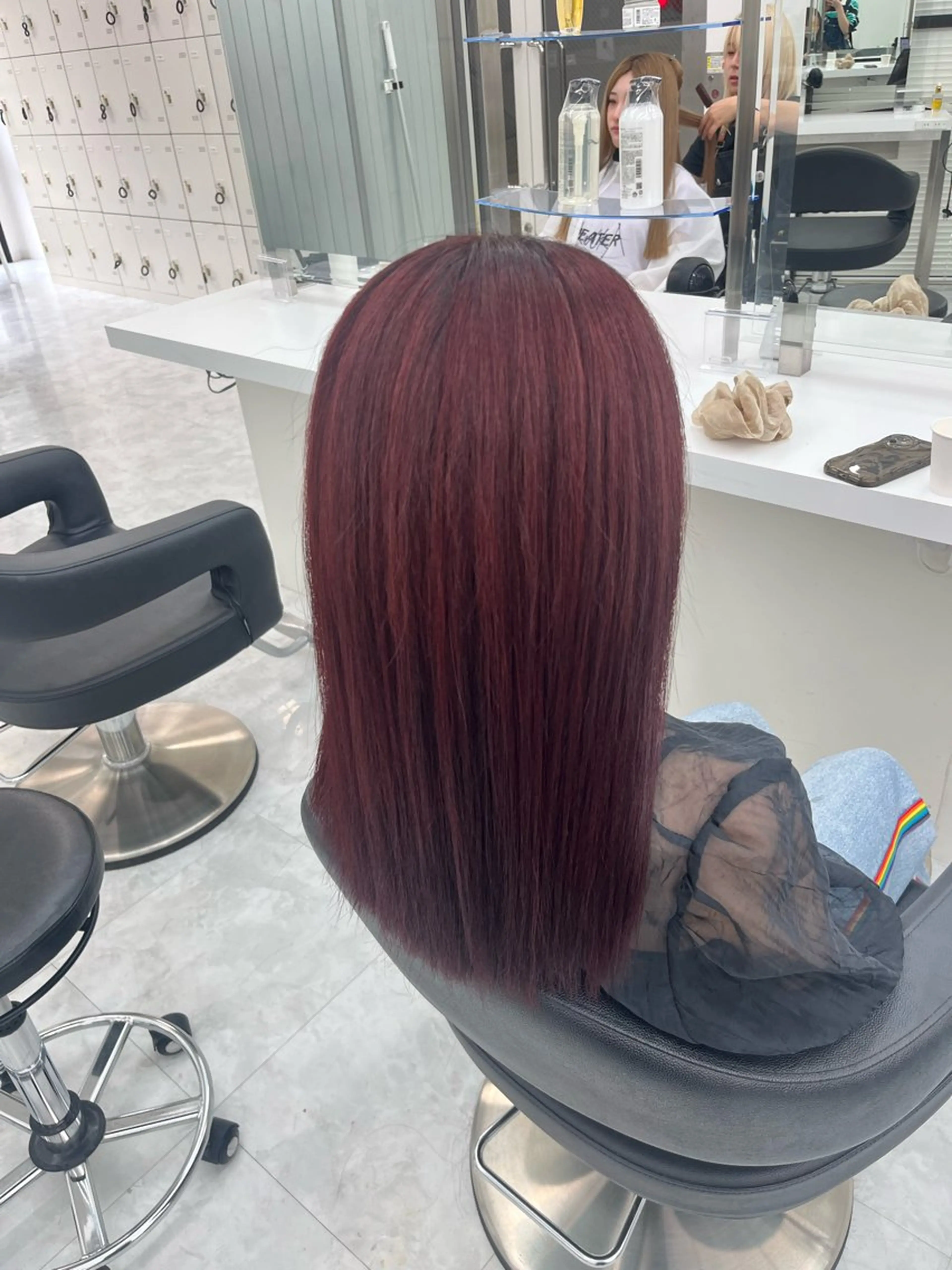 セミロング カラー 艶髪ハイトーン🫧 Kurehaのヘアスタイル