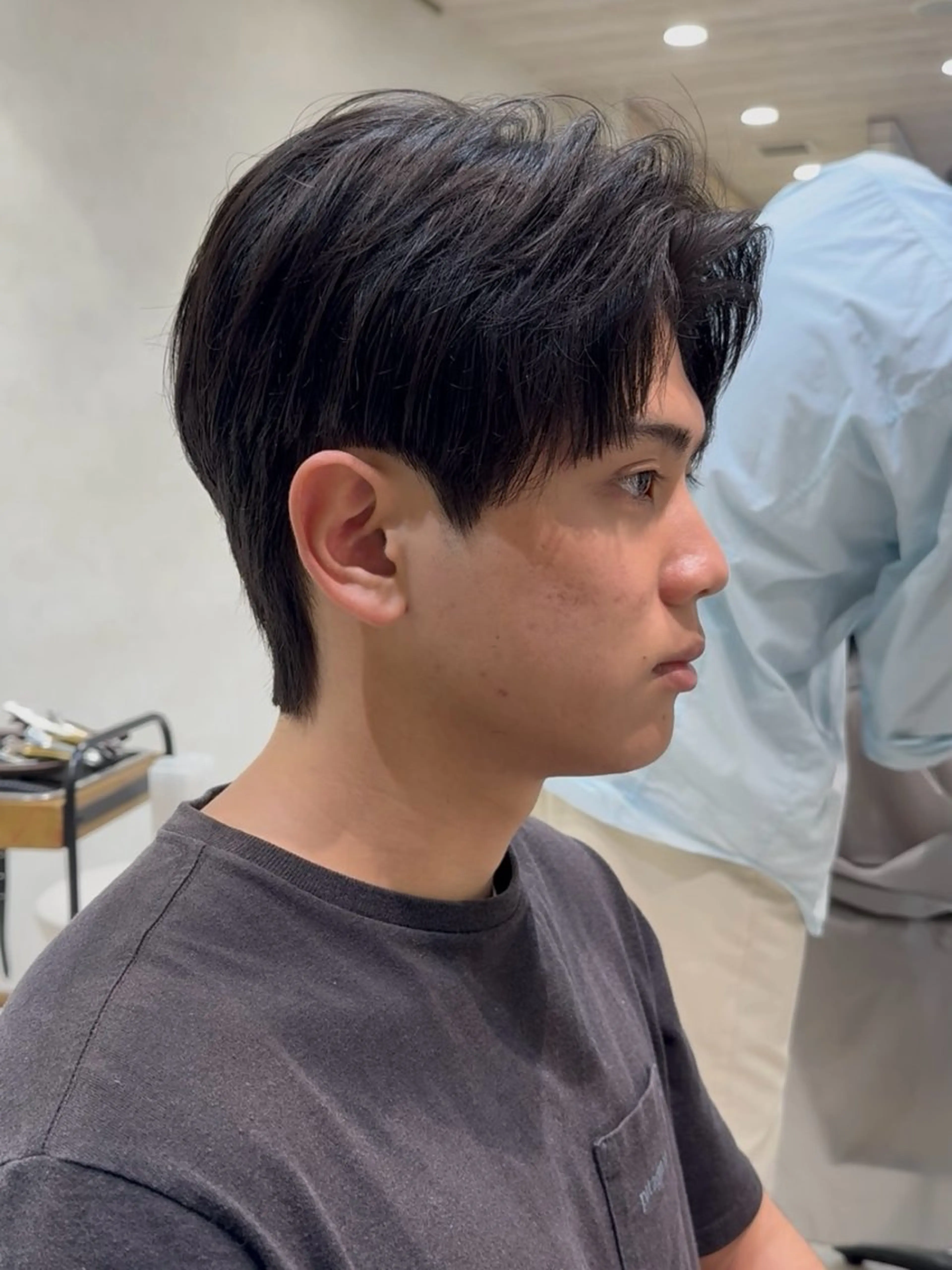 ショート メンズ カット 艶カラー/暖色カラー /透明感/ryutoのヘアスタイル