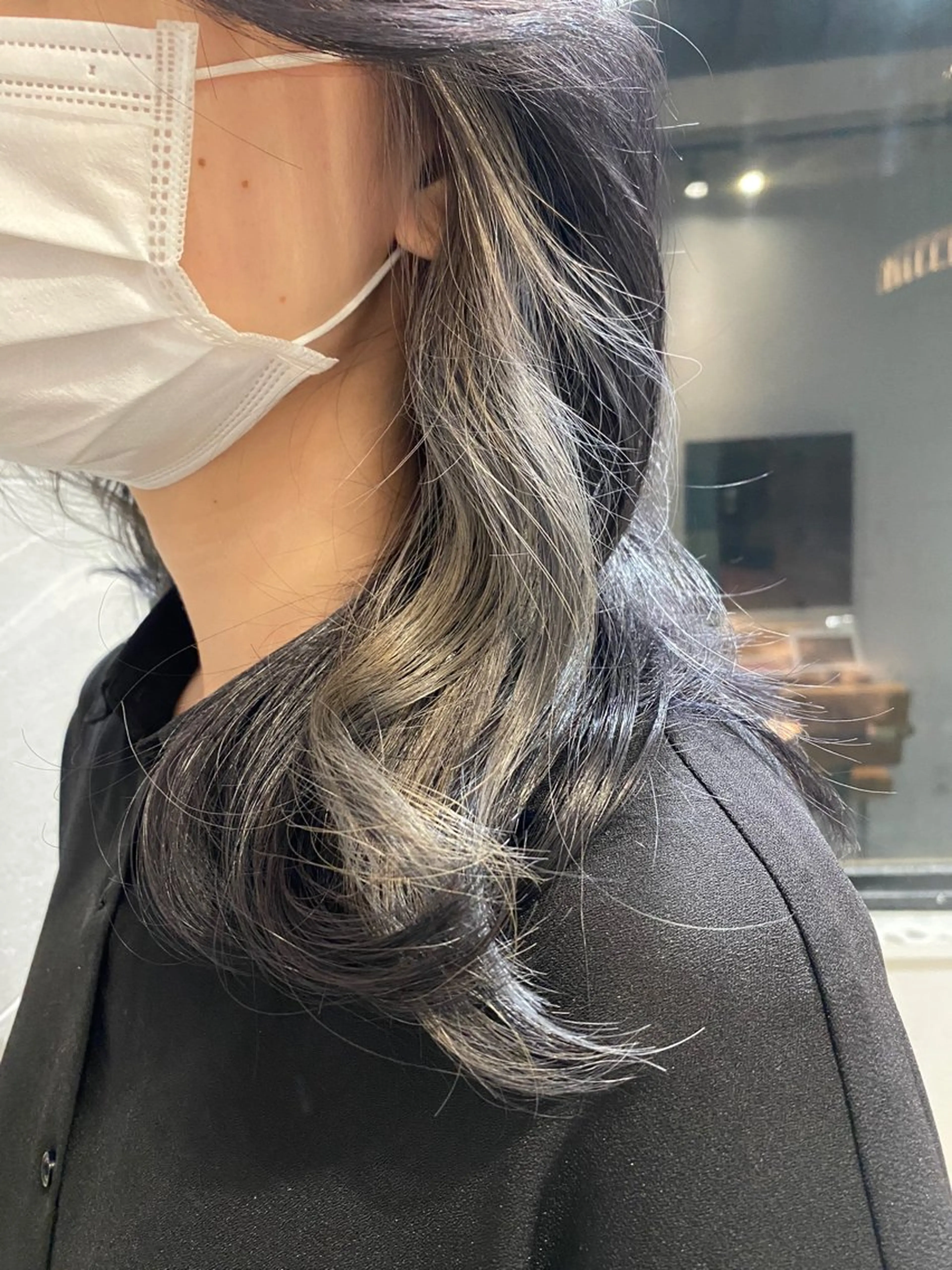 カラー インナーカラー 奥田 伊織/カット無料のヘアスタイル