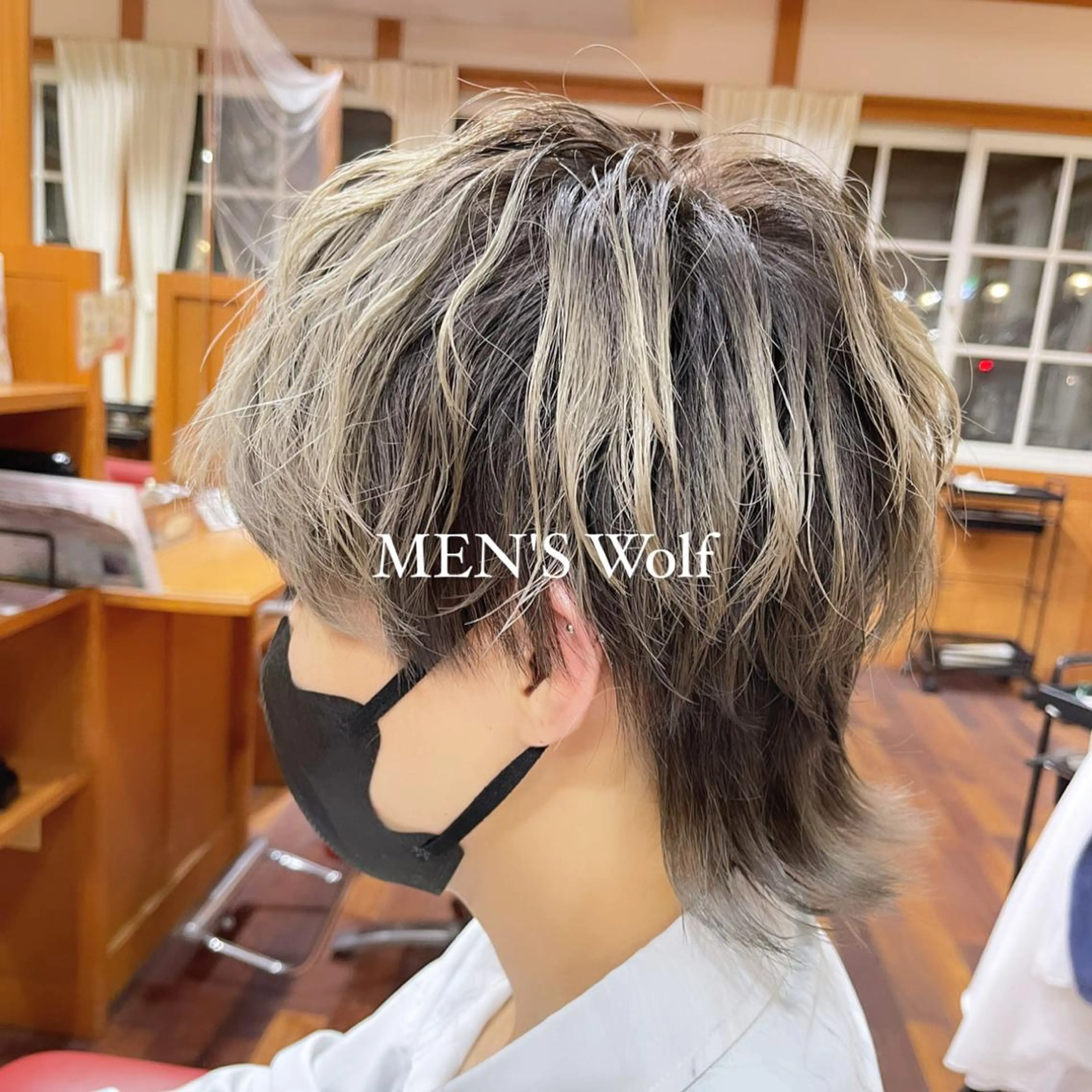 ミディアム ウルフカット TJ天気予報 豊田 /松岡さくらのヘアスタイル