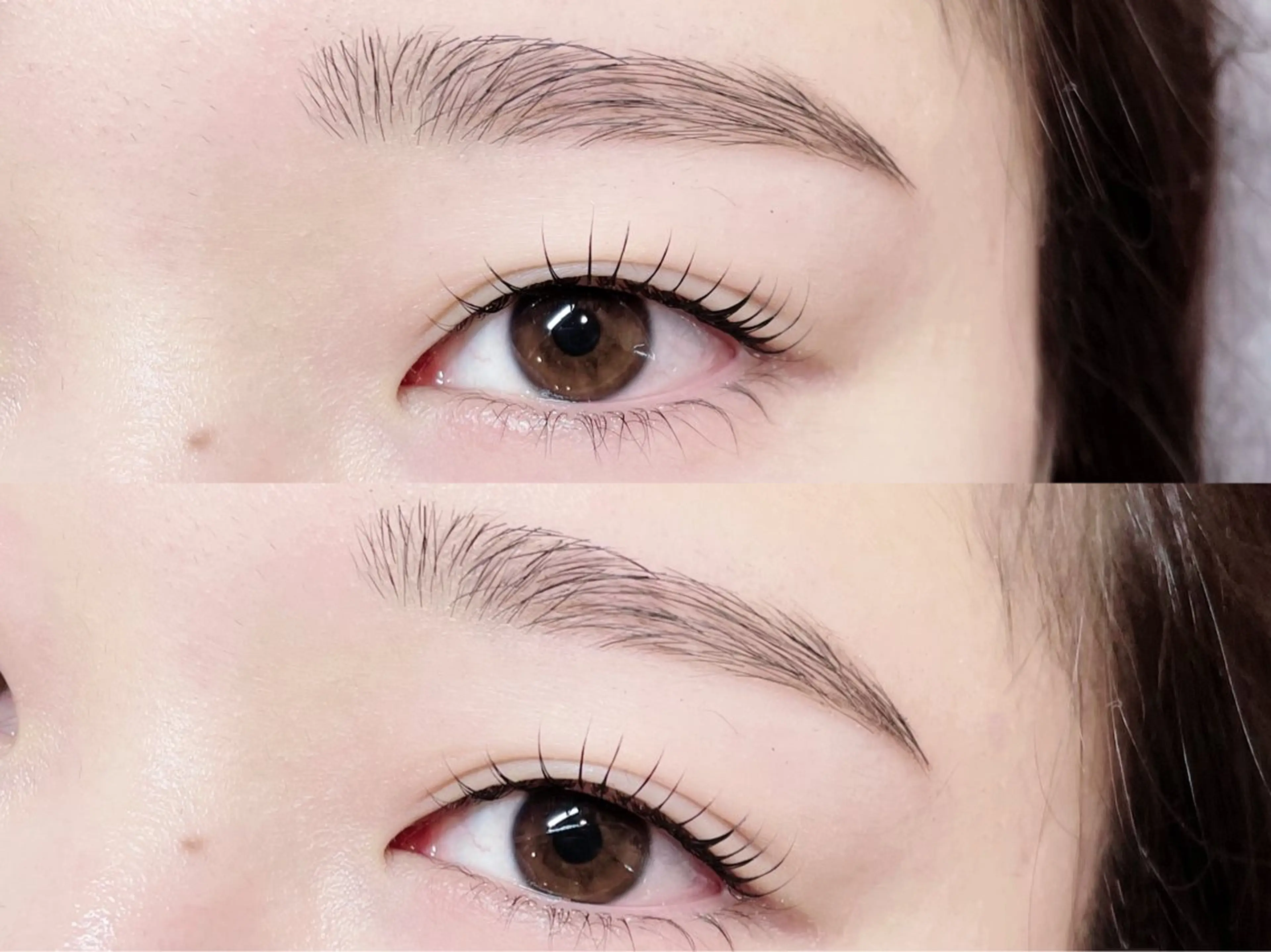 マツエク・マツパ 韓国風マツエク パリジェンヌラッシュリフト まつげパーマ 下まつげエクステ 一重×まつ毛パーマ マツパ 🎀Lino 中目黒 TAKAMI🐈のマツエク・マツパデザイン