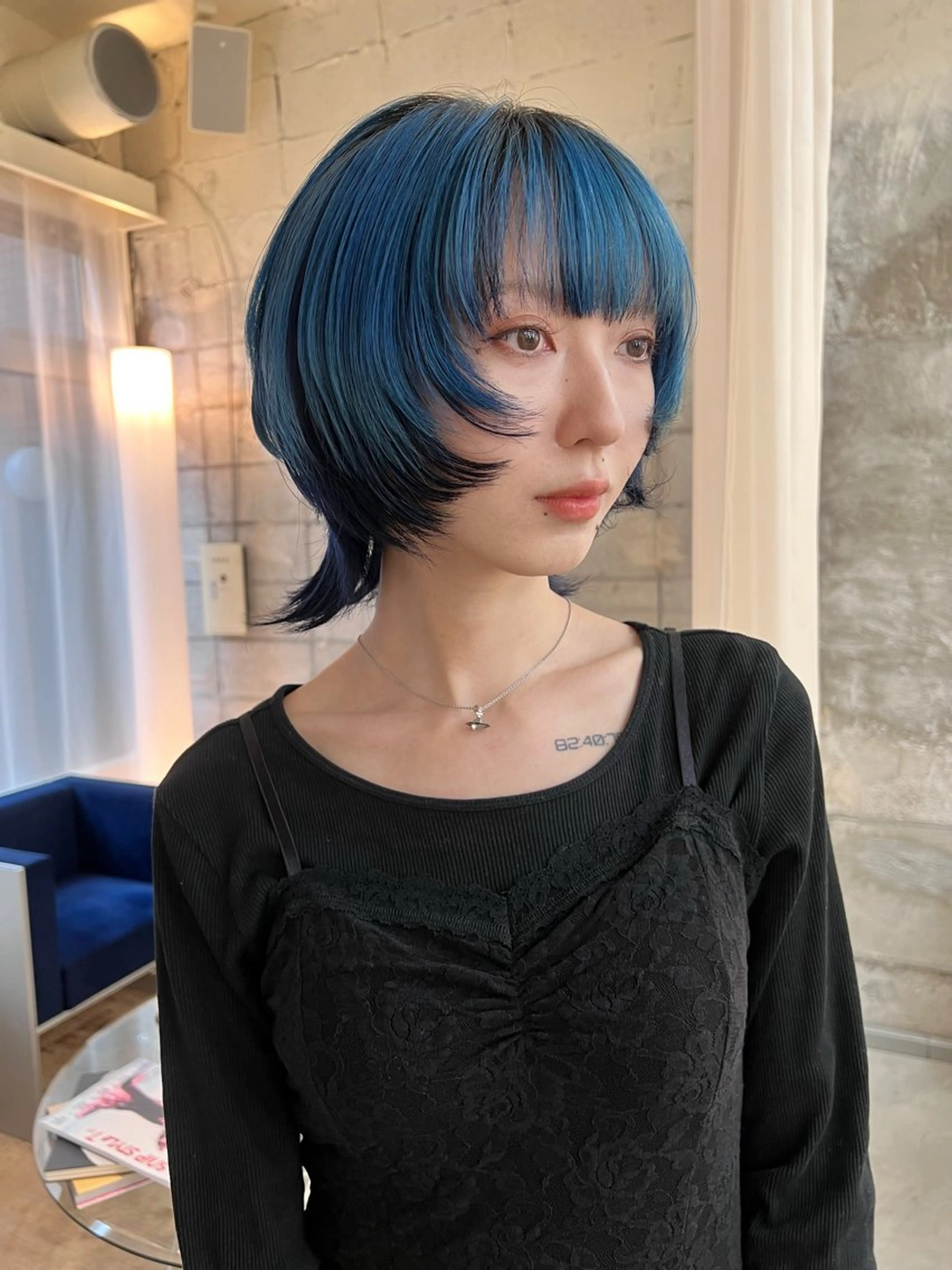 ショート カラー haco＋所属・圧倒的デザイン力 店長🎨RENAのヘアスタイル