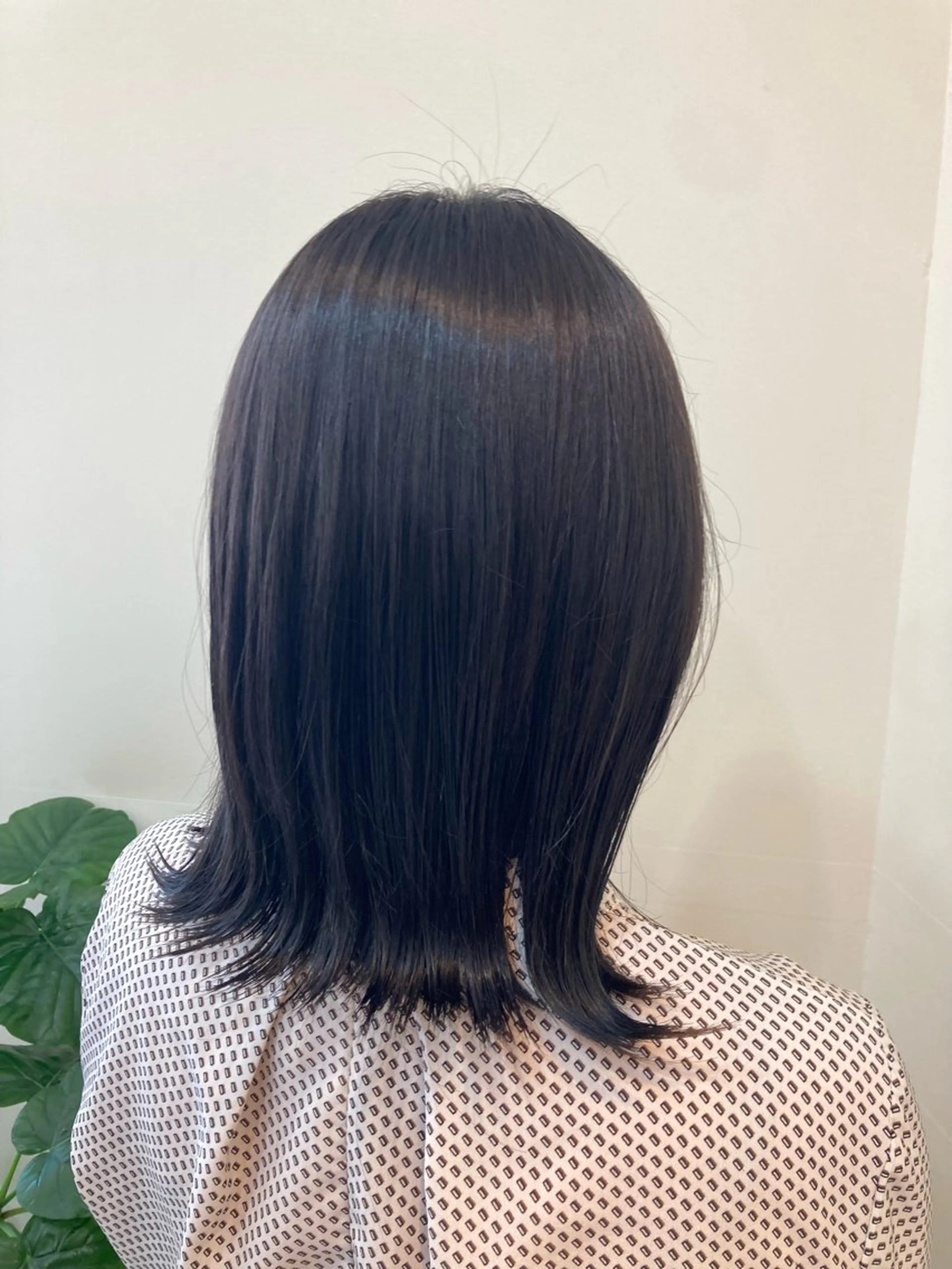 ミディアム カラー ヘアカラー 坂田 愛彩萌のヘアスタイル